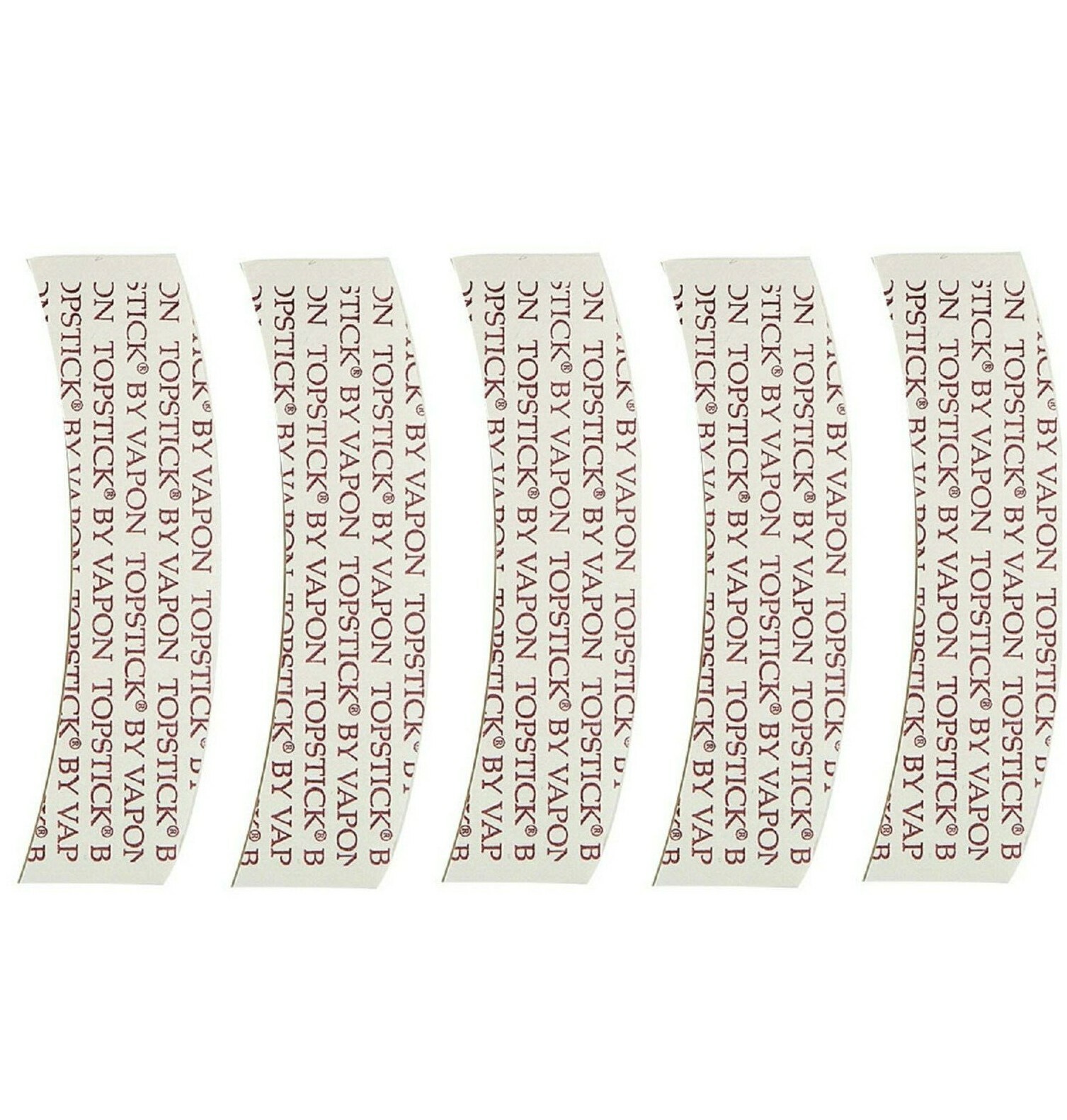 Vapon Topstick Plus Mens Grooming Tape (TSPA25)-A Curve Double sided Clear-25 Pc