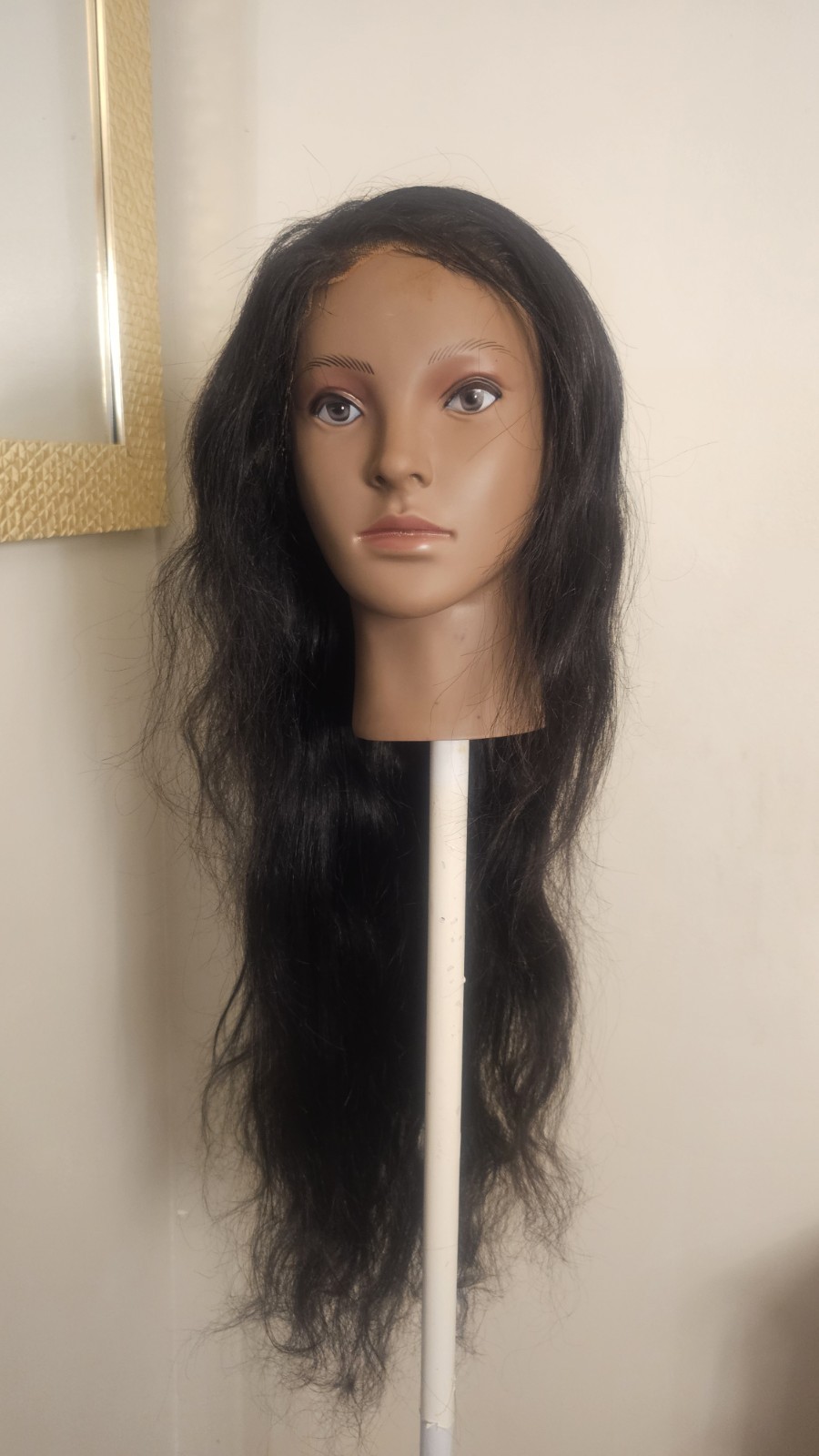 High Quality regular Top 26 to 28″ straight 100% Virgin Human Hair Lace Wig