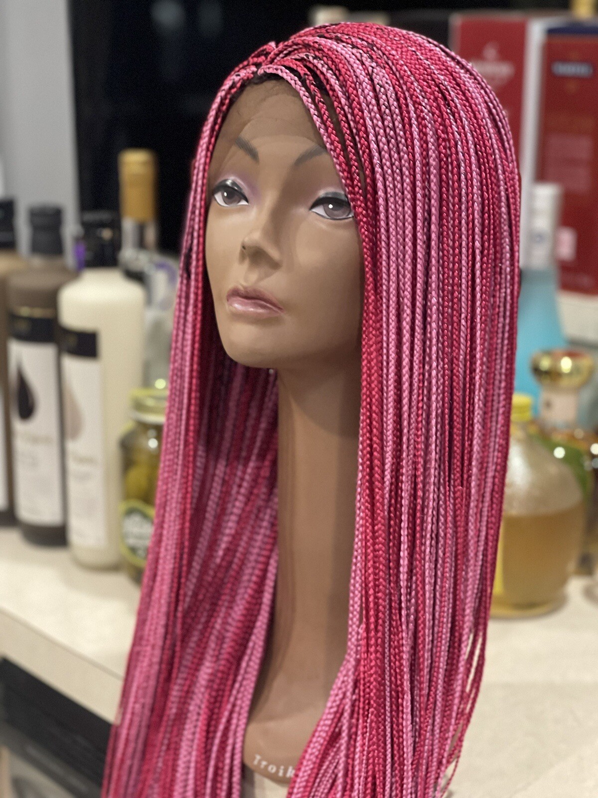 Micro Box Braided Wig (READY TO SHIP)