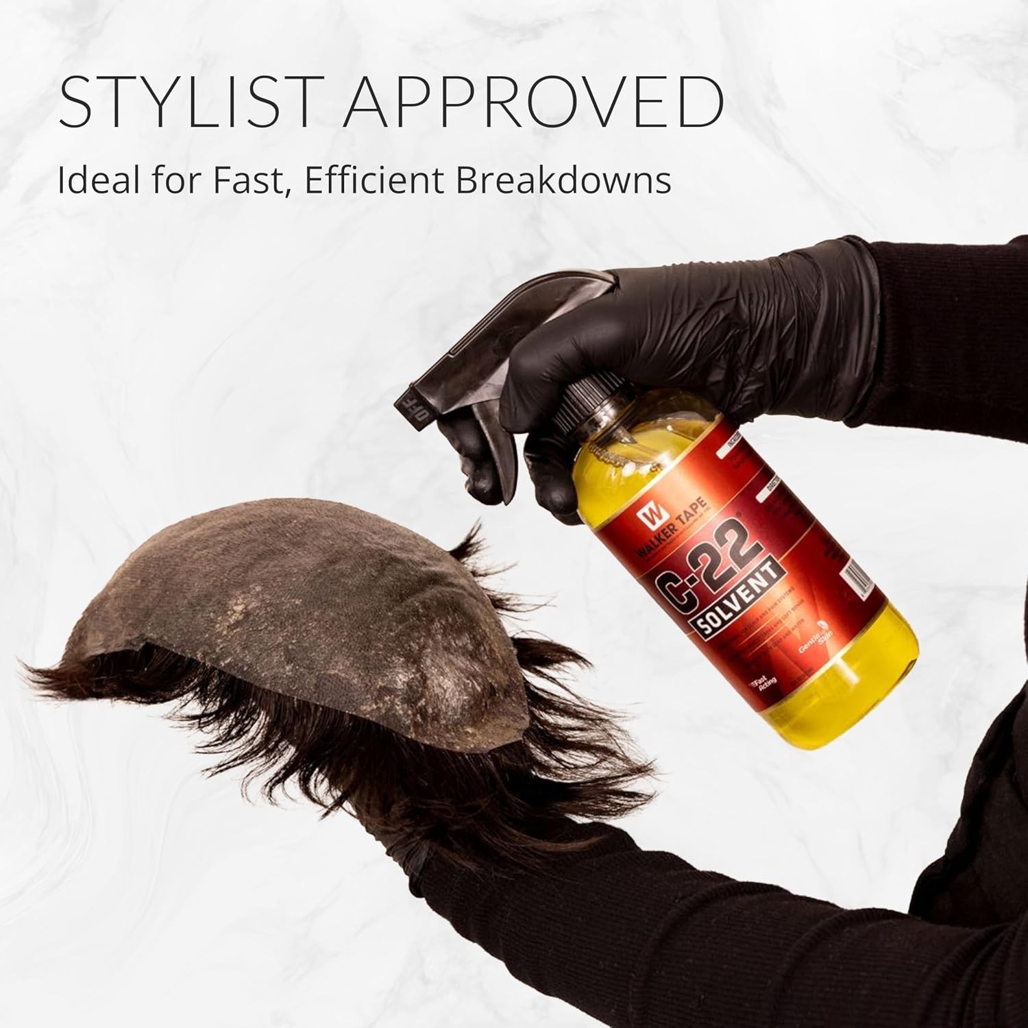 C-22 Bond Remover Spray – Fast-Acting & Gentle for Wigs & Hairpieces, 355ml