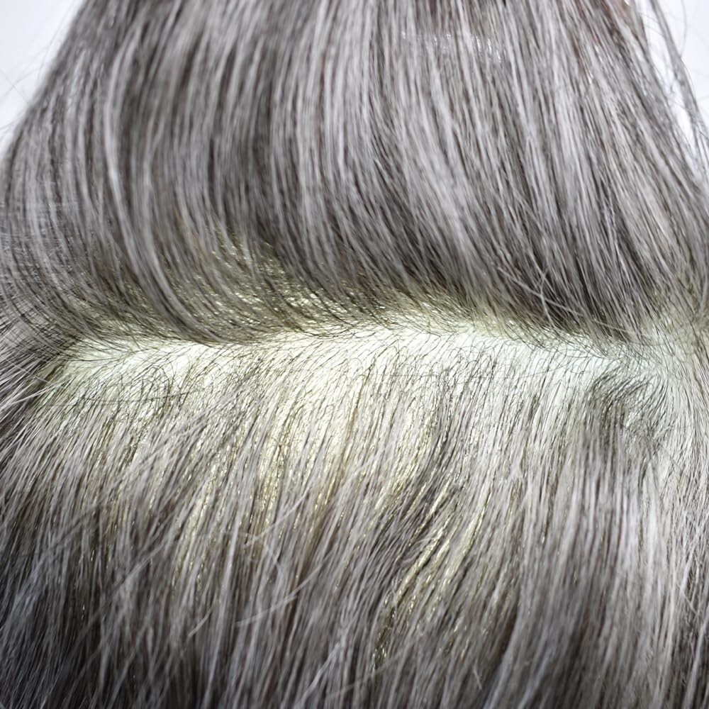 Mens Hair Replacement Ultra Thin Skin Toupee All Colors Hairpieces PU System US