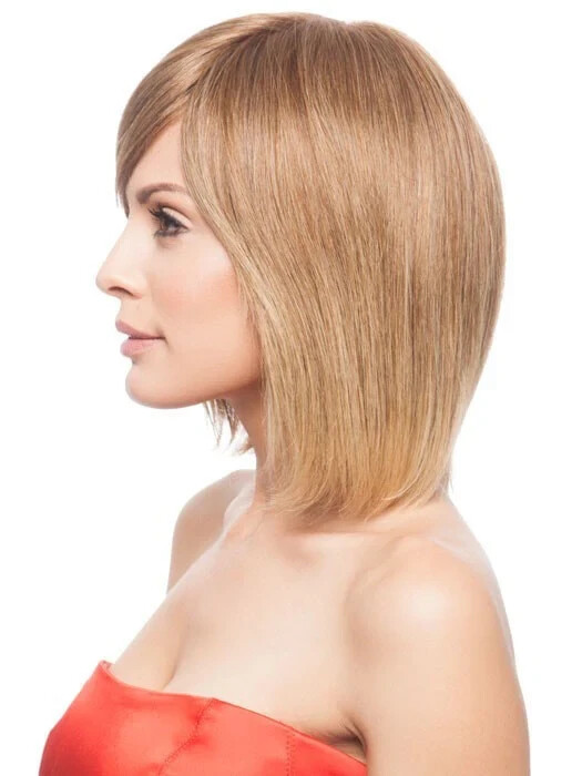 Paloma wig Revlon $Golden Wheat Human Hair Monotop bang bob straight