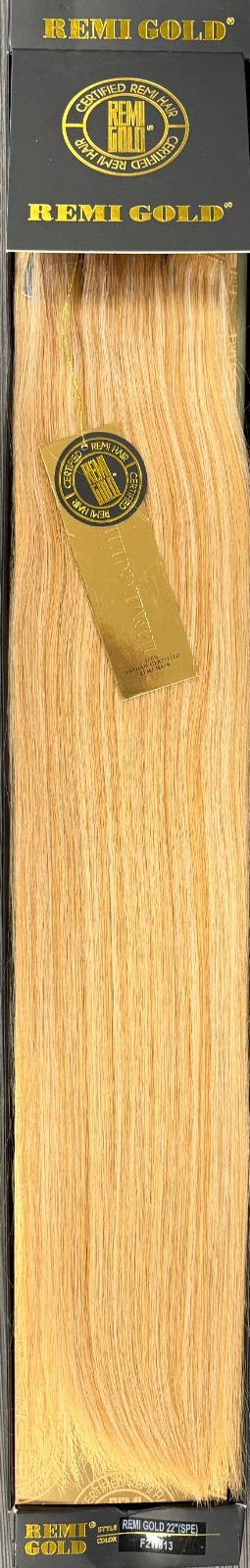 Sensual Indian Remi Gold 100% Human Hair Extensions 22″ Straight #27/613 Blend