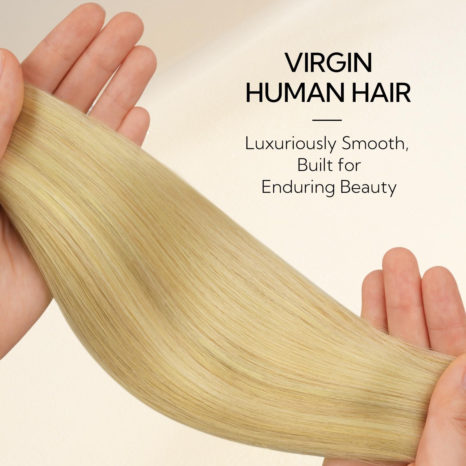 Hotbanana Invisi Edge Tape In Hair Extensions Human Hair 18Inch 50G Classic