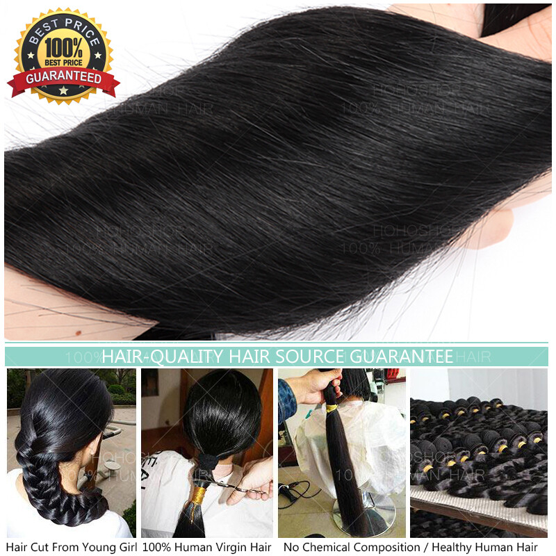 CLEARANCE Clip In Human Remy Hair Extensions Full Head 8 Pieces 22″24″ THICK