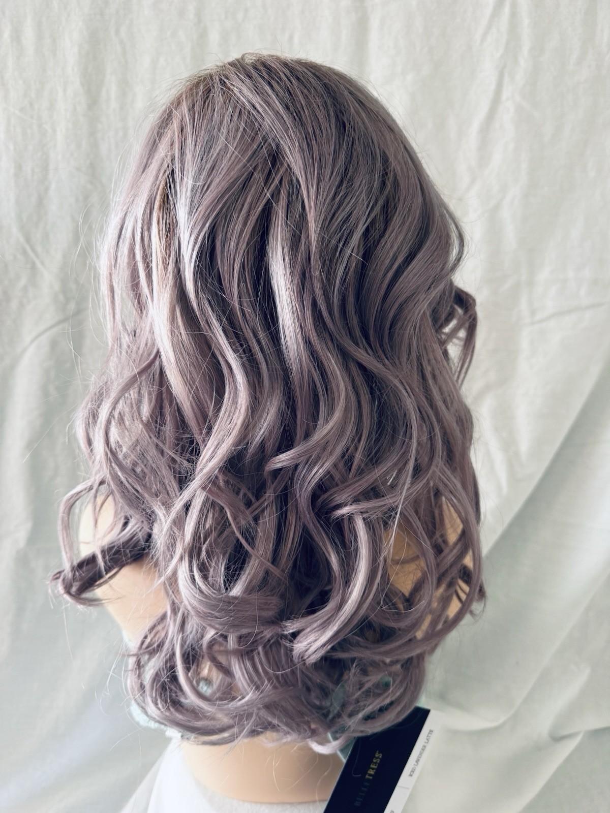 Belle Tress Allegro 18” Wig Iced Lavender Latte Stunning Violet Color!! BNWT