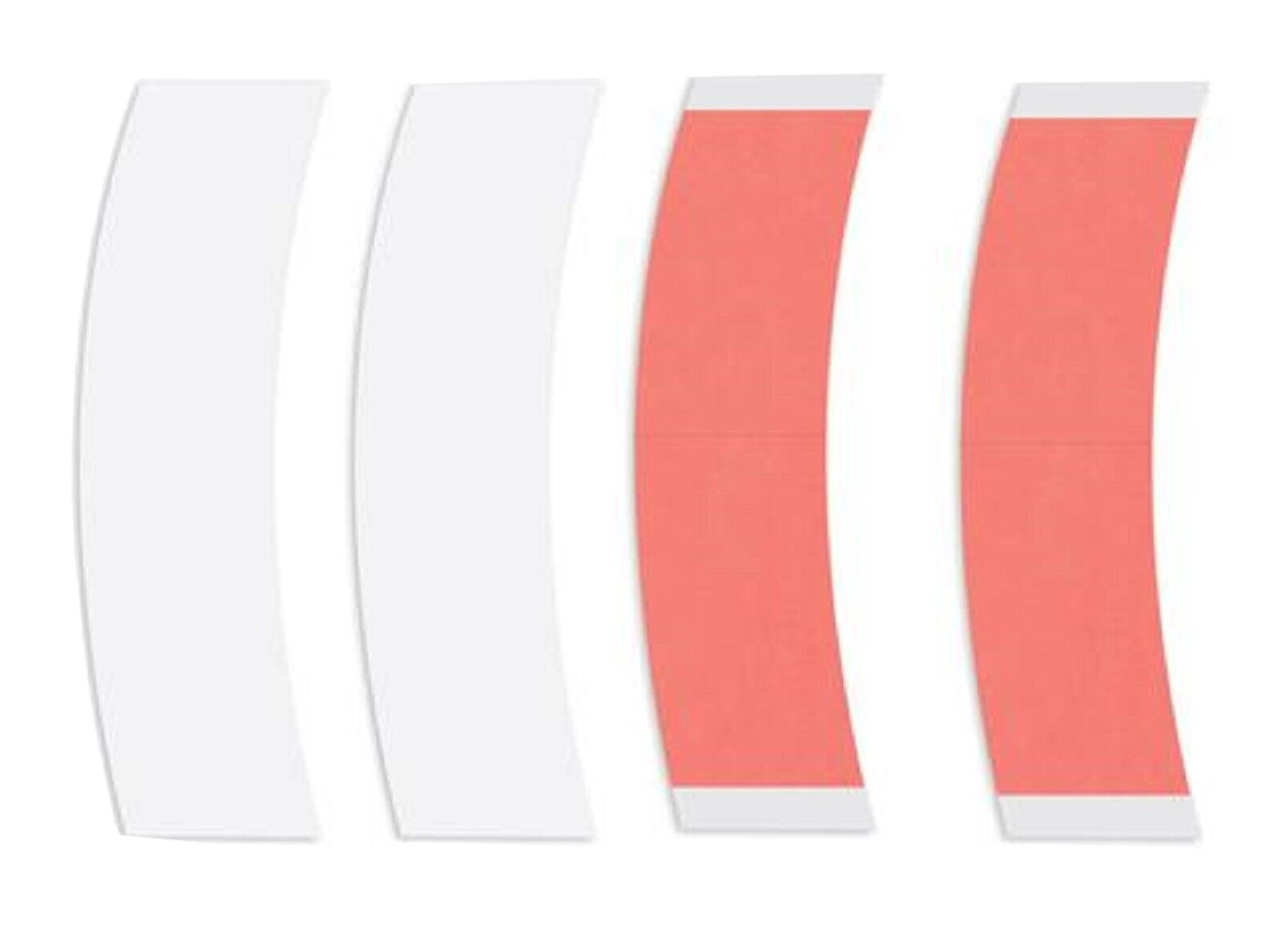 Walker Red Liner Sensi-Tak Tape”C” Contour Tape 108 Pc for Wig,Toupee Hairpiece