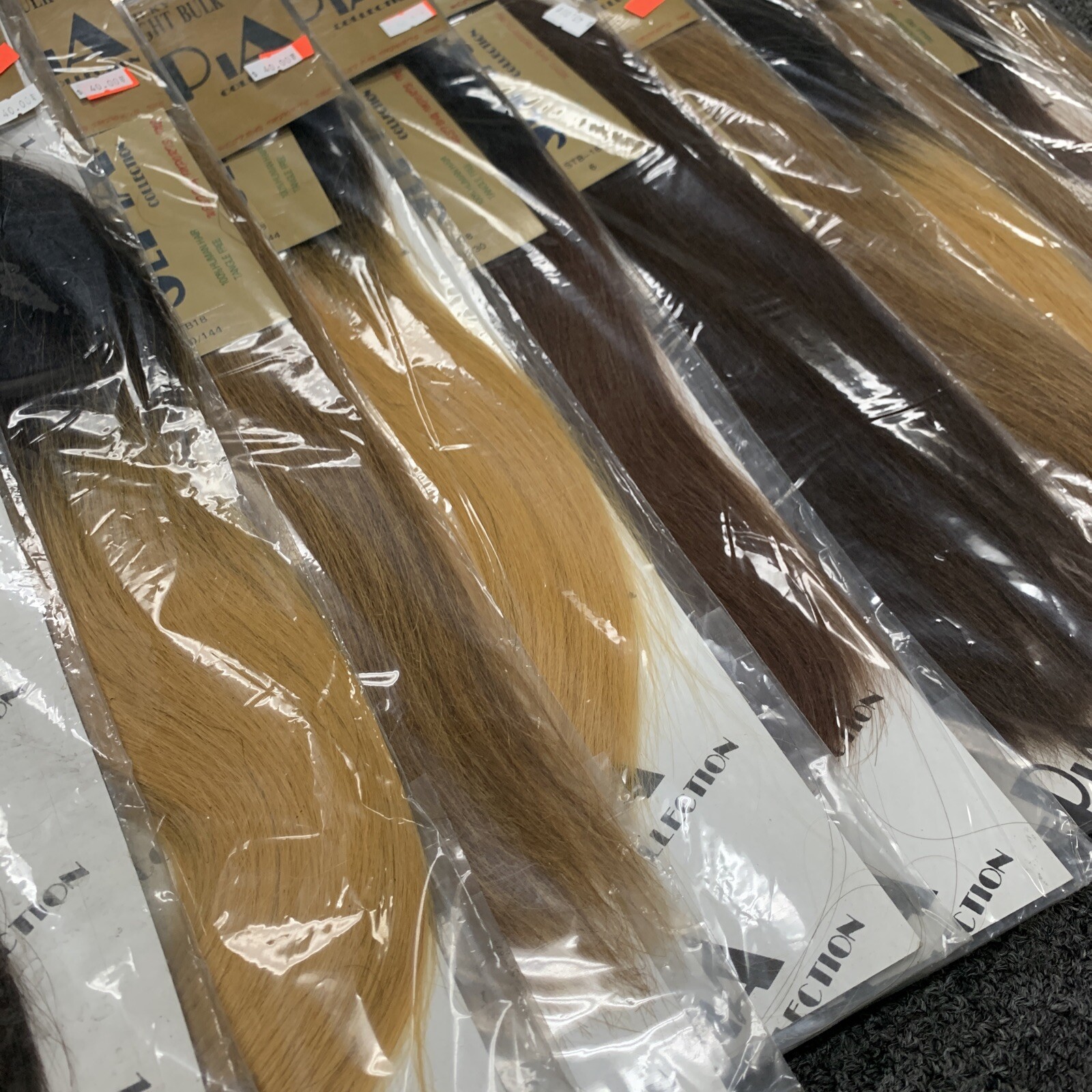 Sepia 100% Human Hair ~ Silky Straight Bulk 18″ Length ~ STB18 ~ Choose Color