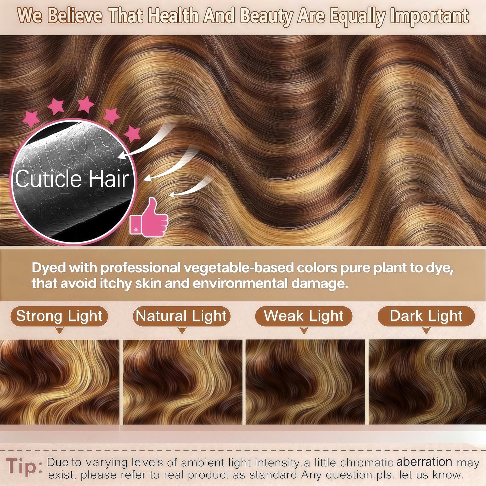 Seekomi Ombre Highlight Body Wave Bundles Human Hair 18 20 22 Inch 12A 100