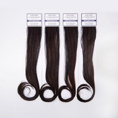 Jose Eber 4pc 100% Human Hair Enhancer Kit,Black 16″