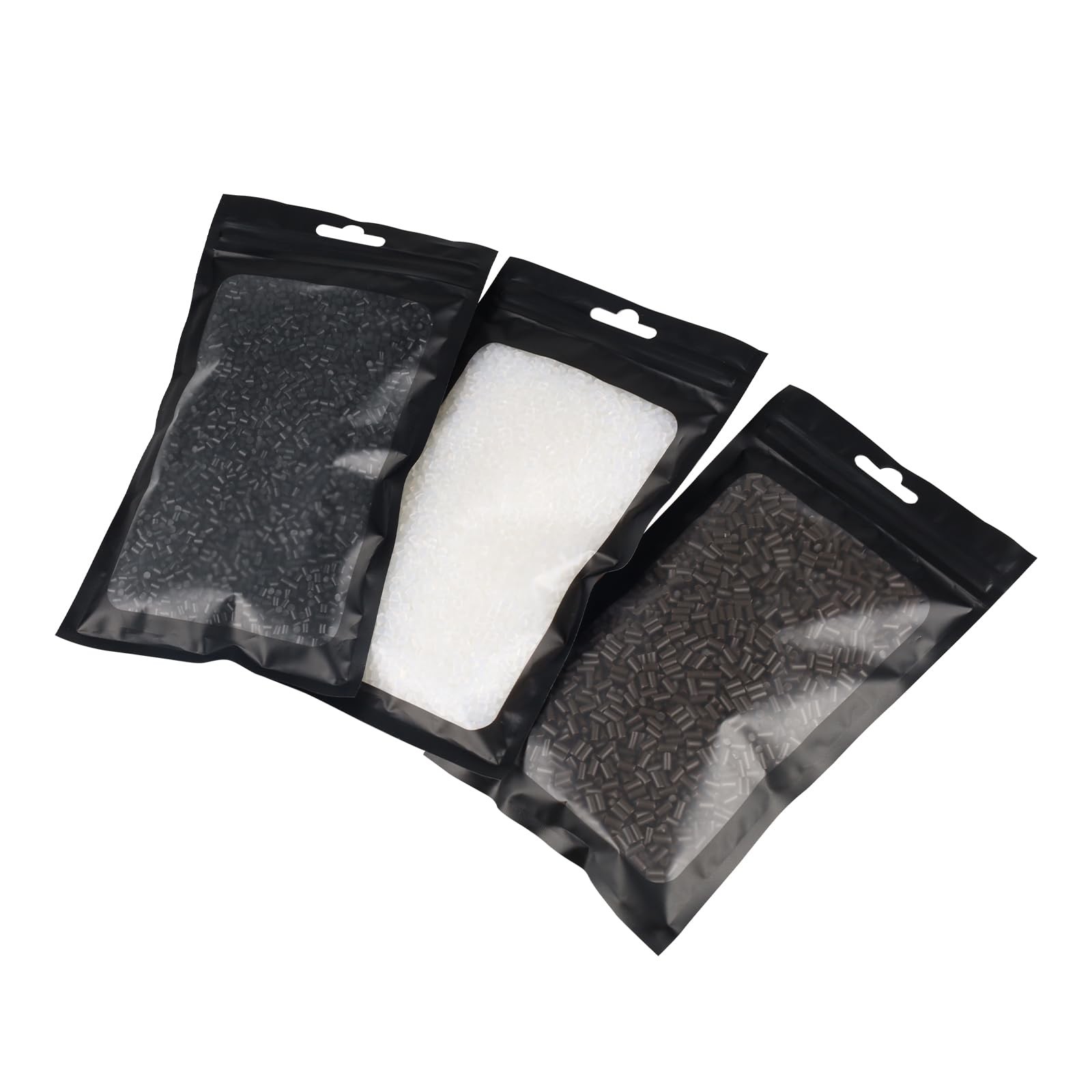 Clear Keratin Glue Beads 100g Hair Extension Adhesive No Odor Strong Bonding