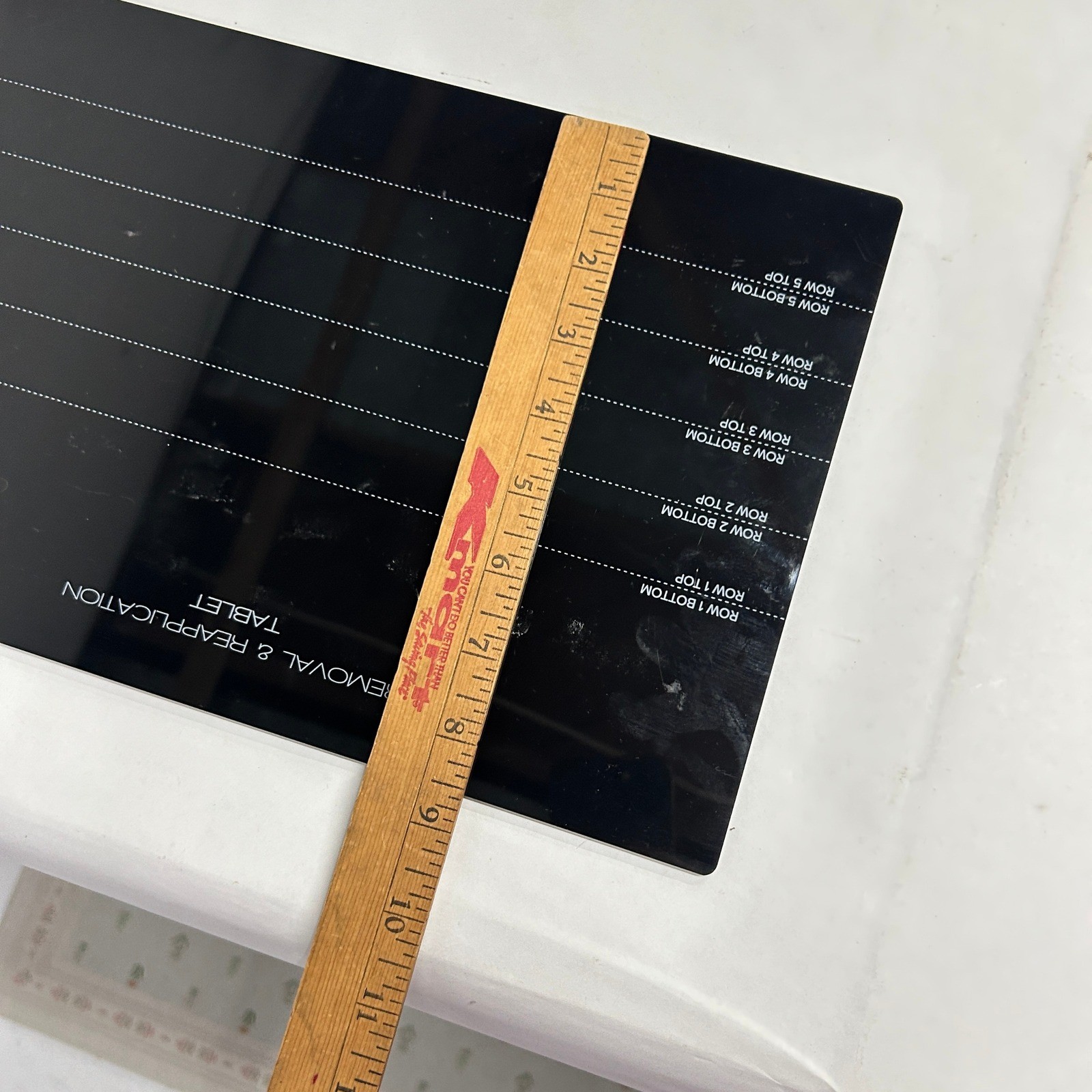 Hotheads Removal Reapplication Tablet Tape In Hair Extension Salon Tool Board