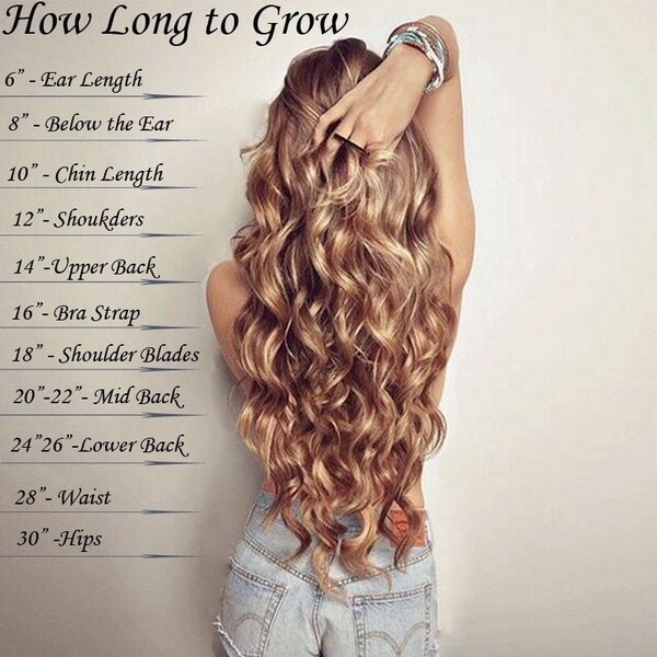 16″-26″ Invisible Wire In Human Hair Extensions Loop Line Wavy Hair Easy To Wear