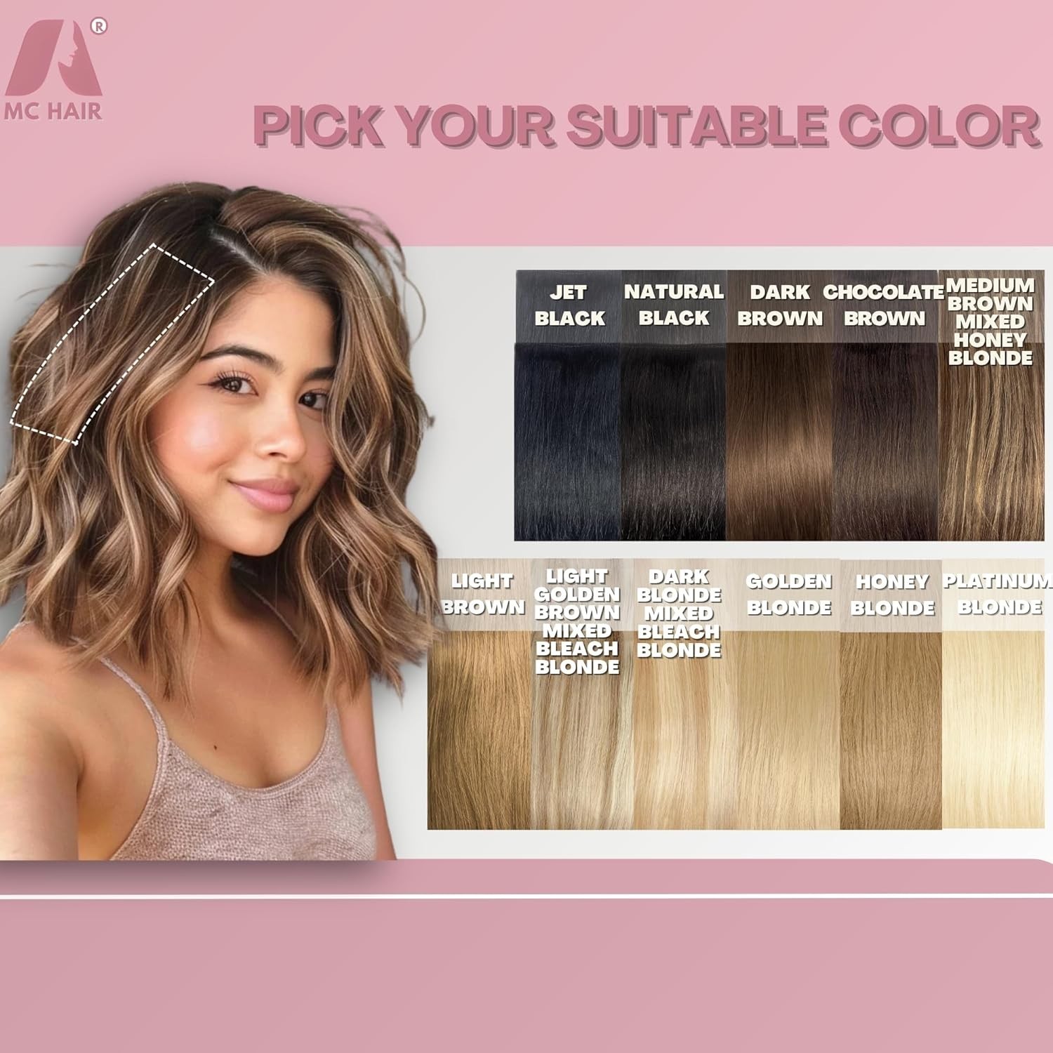 Human Hair Extensions Short Clip In Hair Pieces for Women Volume 6 Inch Dark …