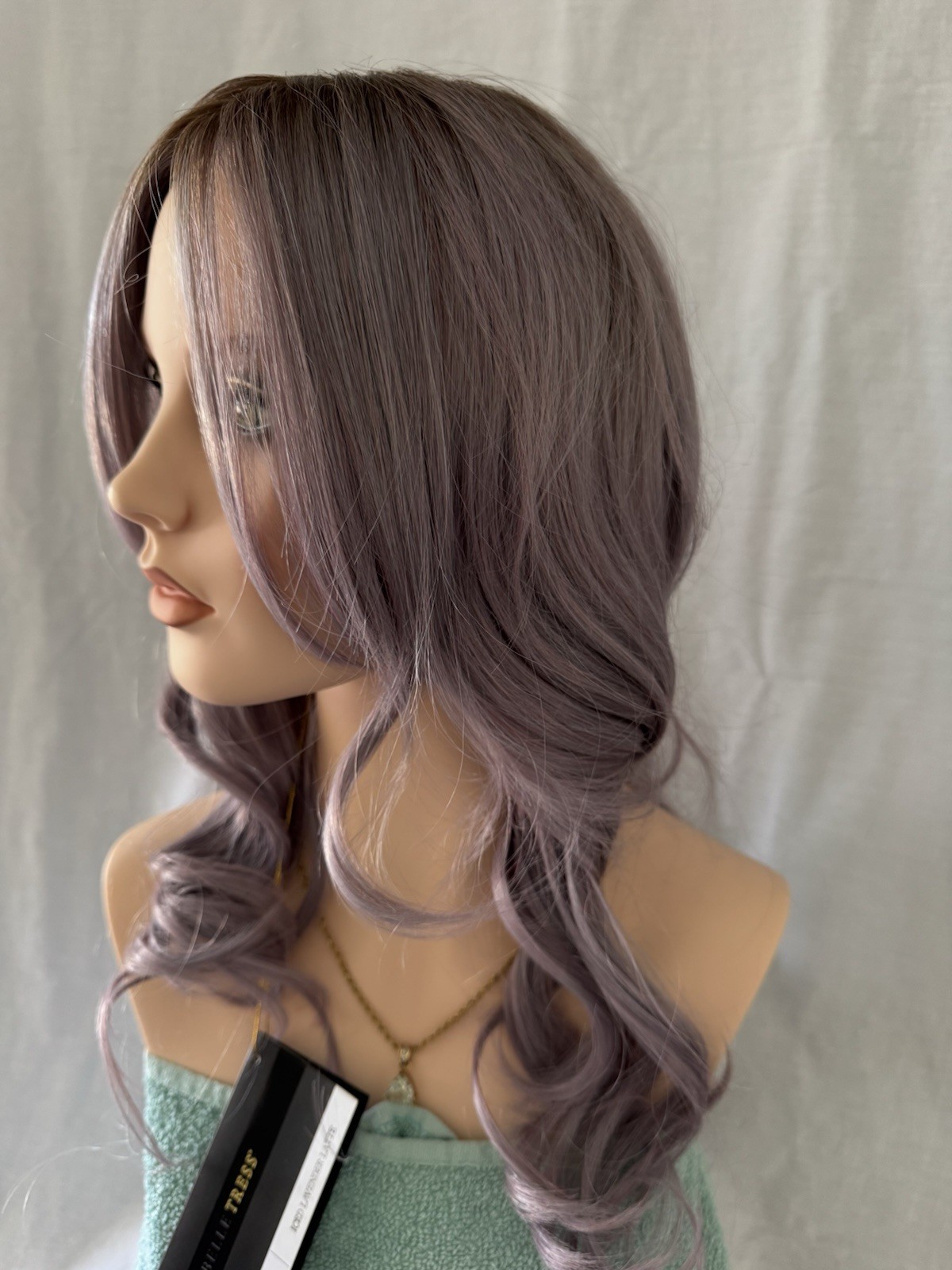 BELLE TRESS PURE HONEY ICED LAVENDER LATTE ROOTED BNWT STUNNING VIOLET WOW!