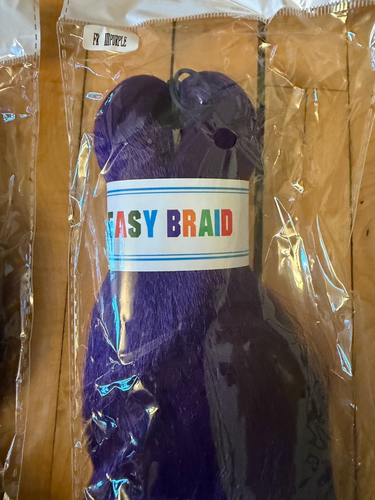 Purple Braiding Hair 24 Inches 2 Pack For Women