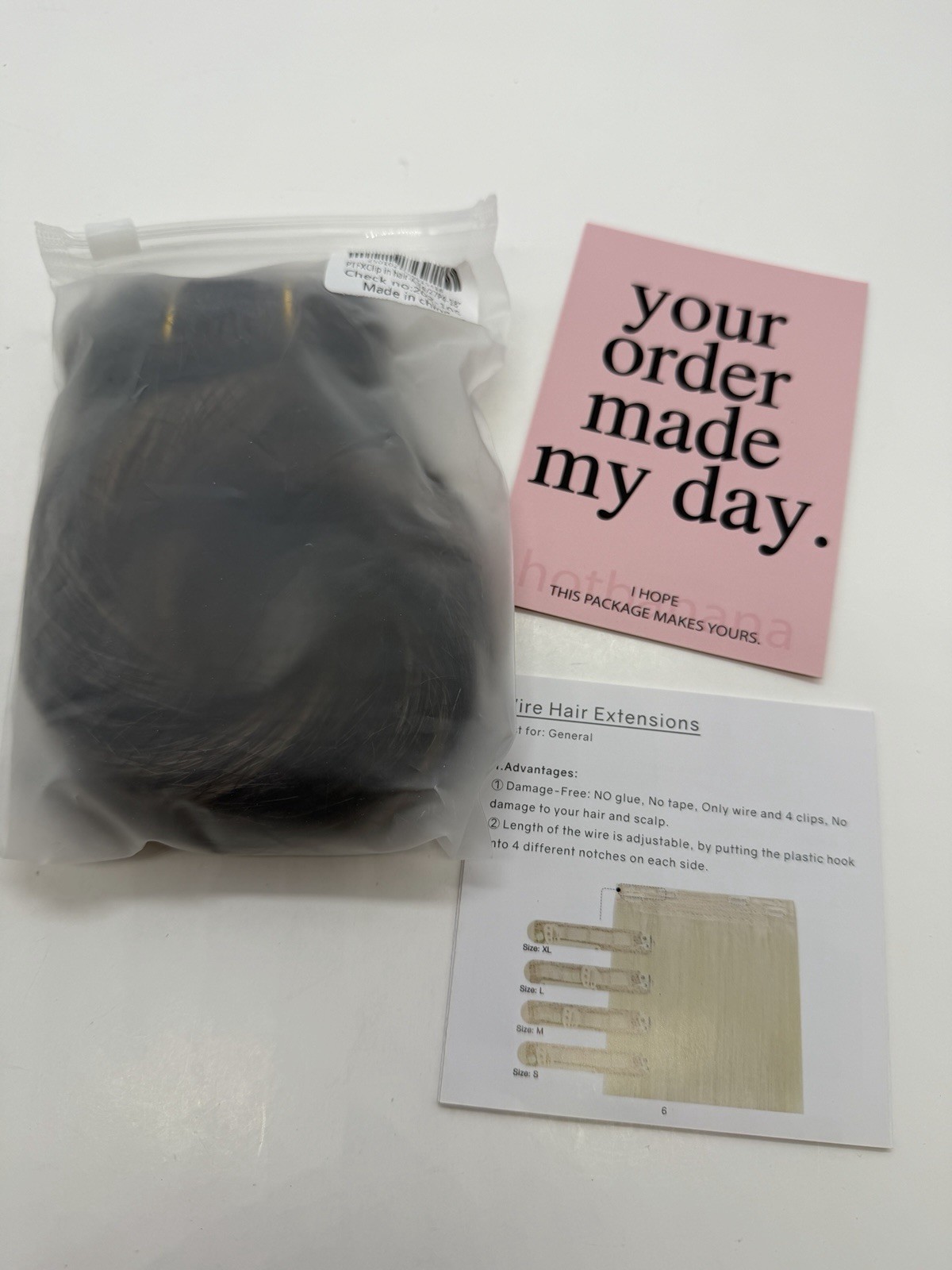 HOTBANANA Balayage Human Hair Extensions Natural Black to Light Blonde 18in 7pc
