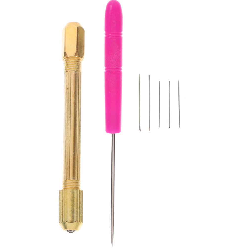 7 PCS Jewellery Making Kit Rooting Hair Tools Crochet Hook Needles