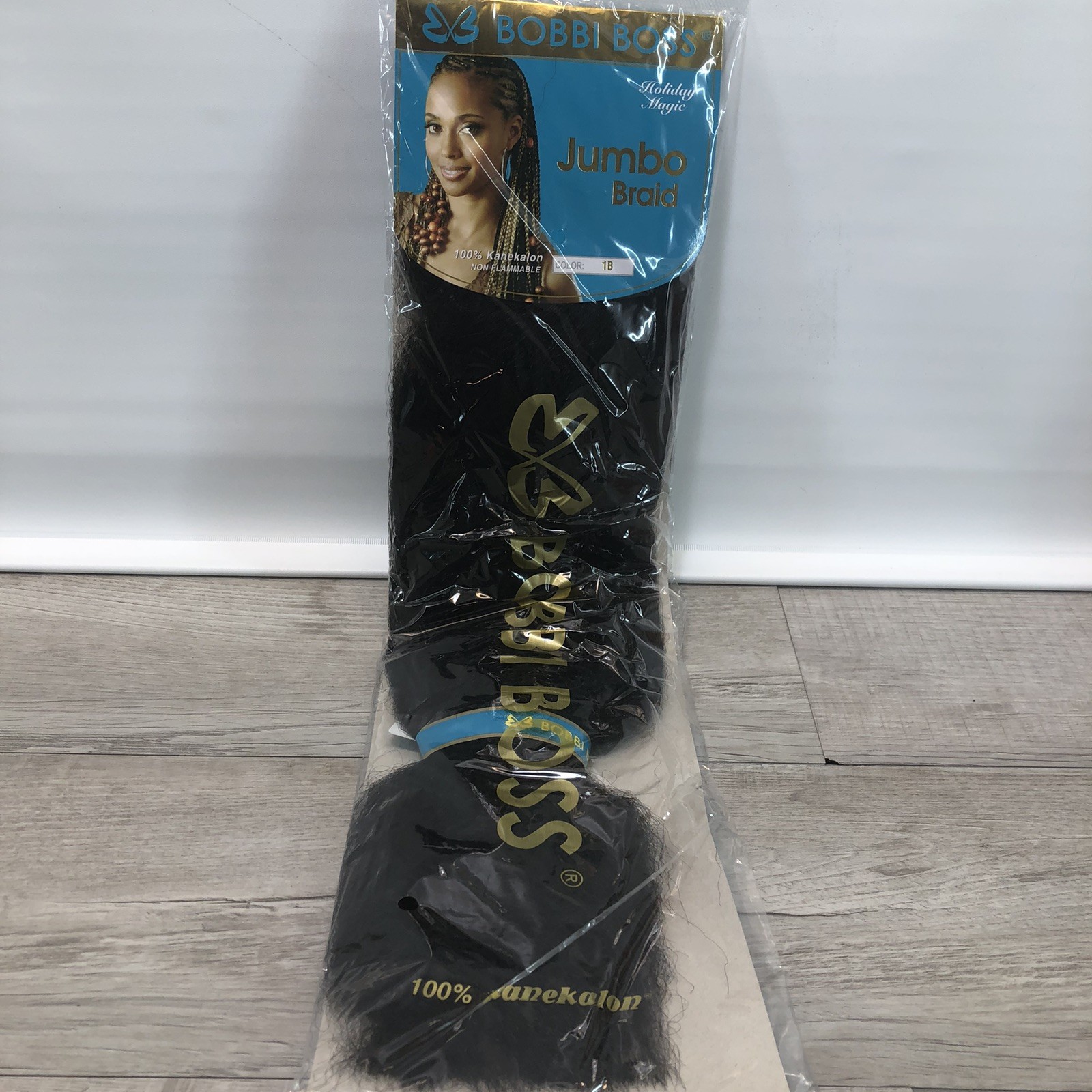 BOBBI BOSS BRAIDING HAIR 100% KANEKALON JUMBO BRAID Color 1B