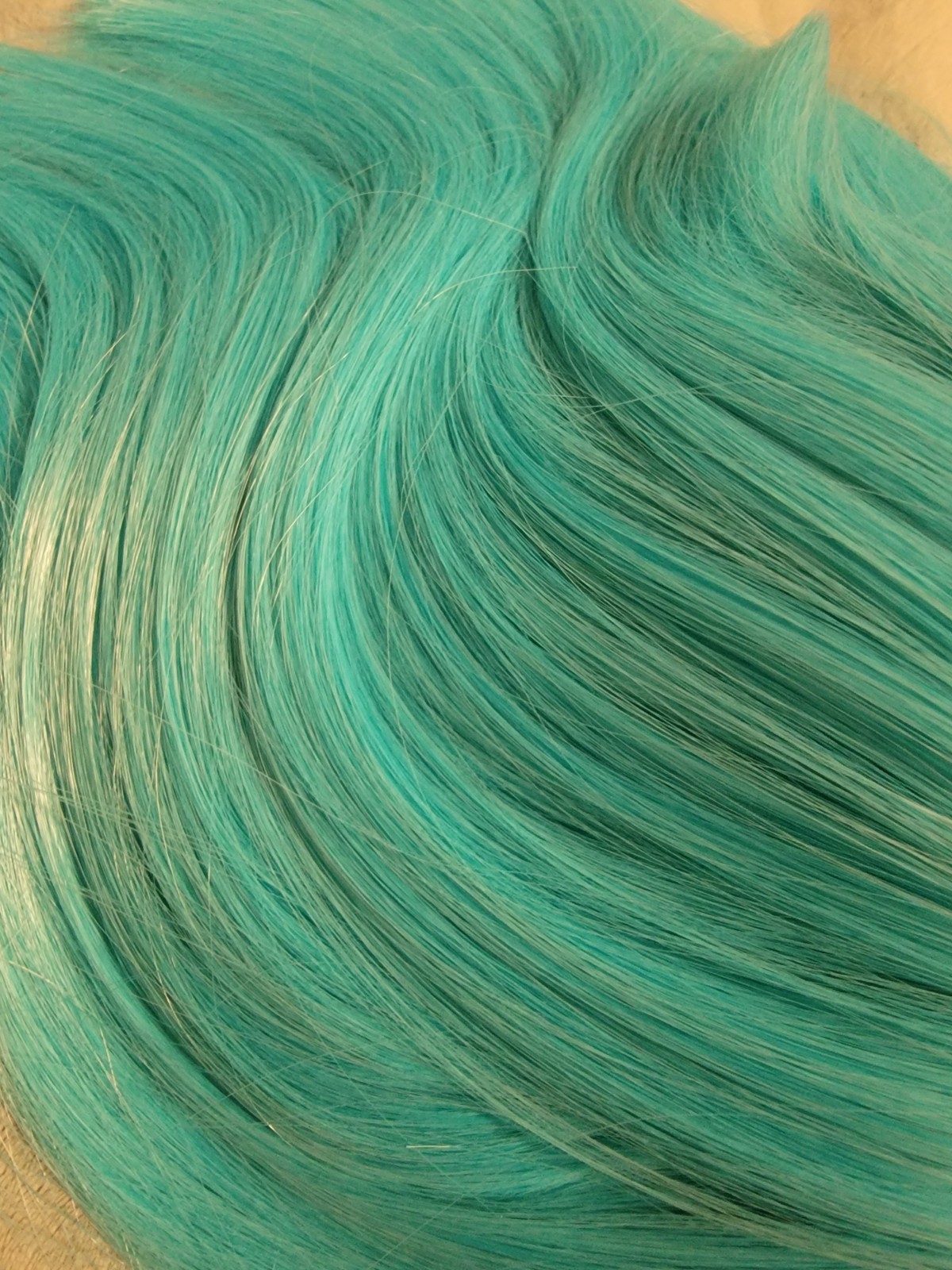 Kids Teal Blue Bob Wig Girls Short Turquoise Wig with Bangs 11in Synthetic