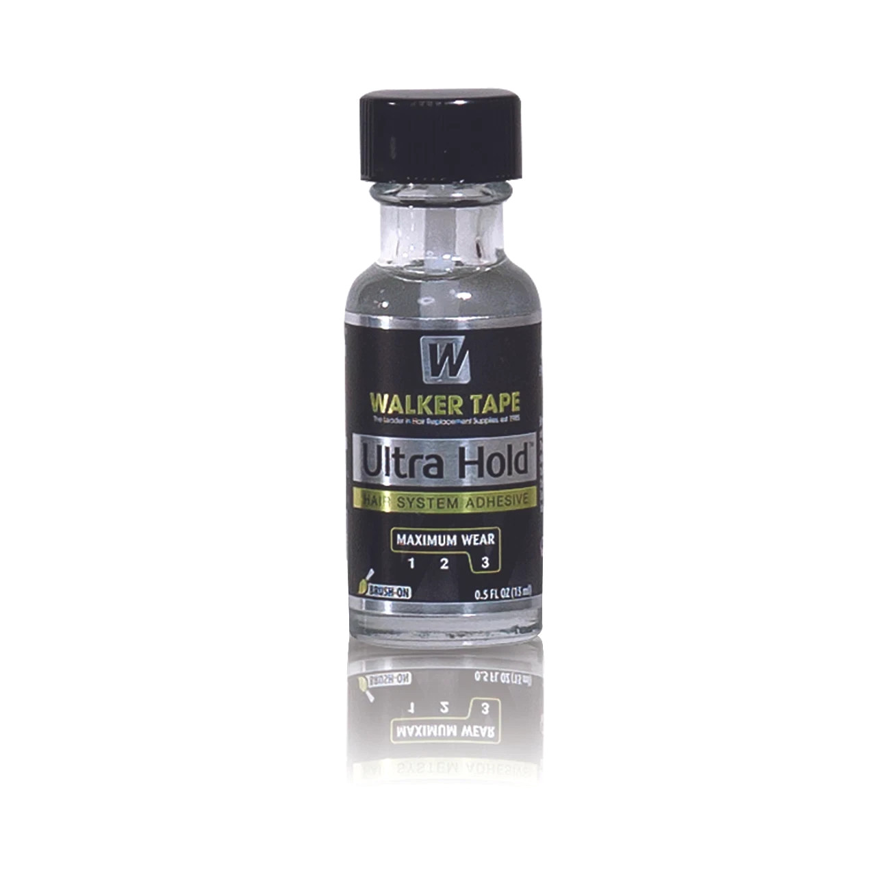 ULTRA HOLD LACE WIG ADHESIVE GLUE BY WALKER TAPE 0.5OZ WITH BRUSH