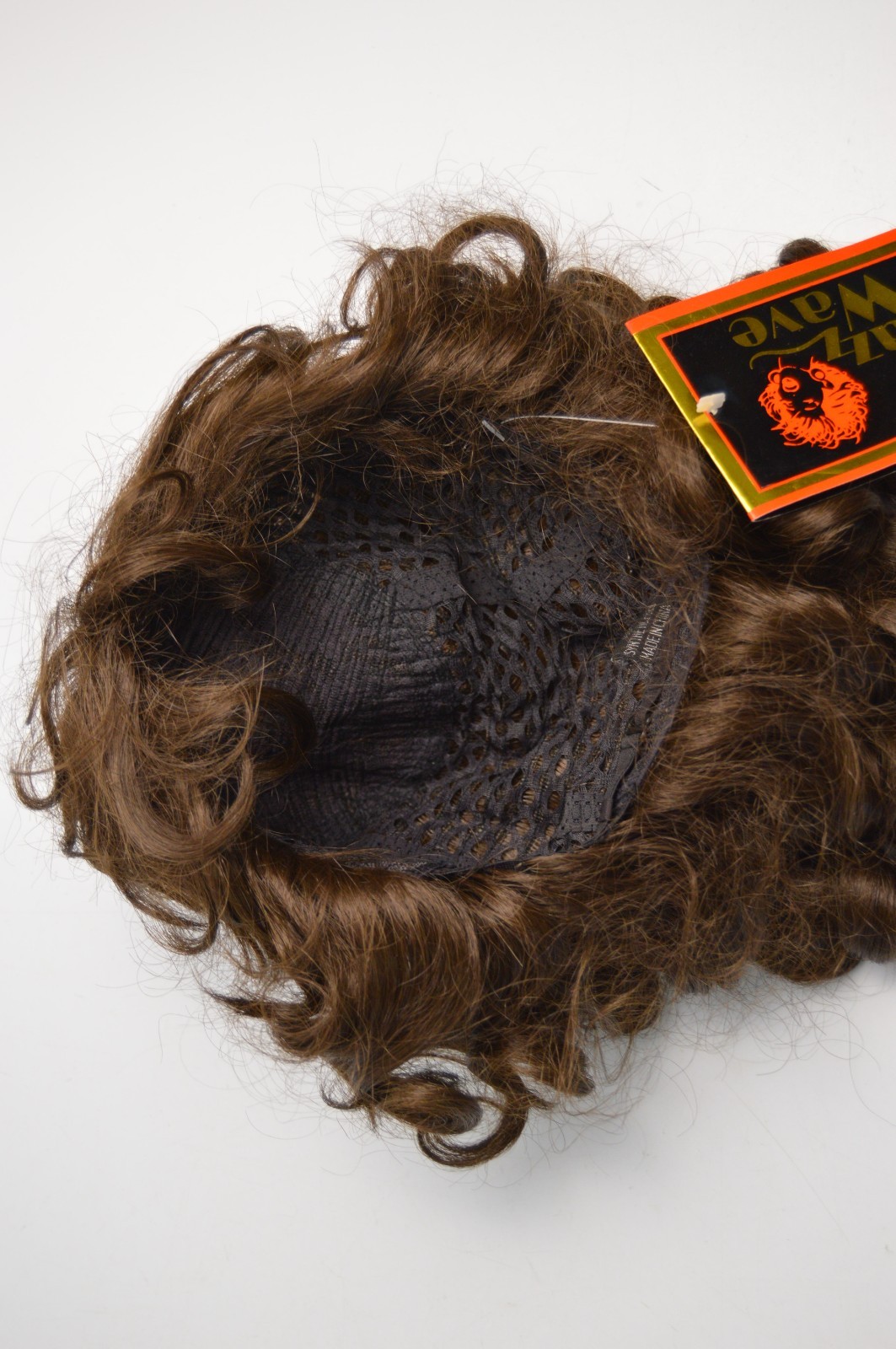 Vintage Jazz Wave Synthetic Fiber Japanese Origin Wig Curls Halloween NWT