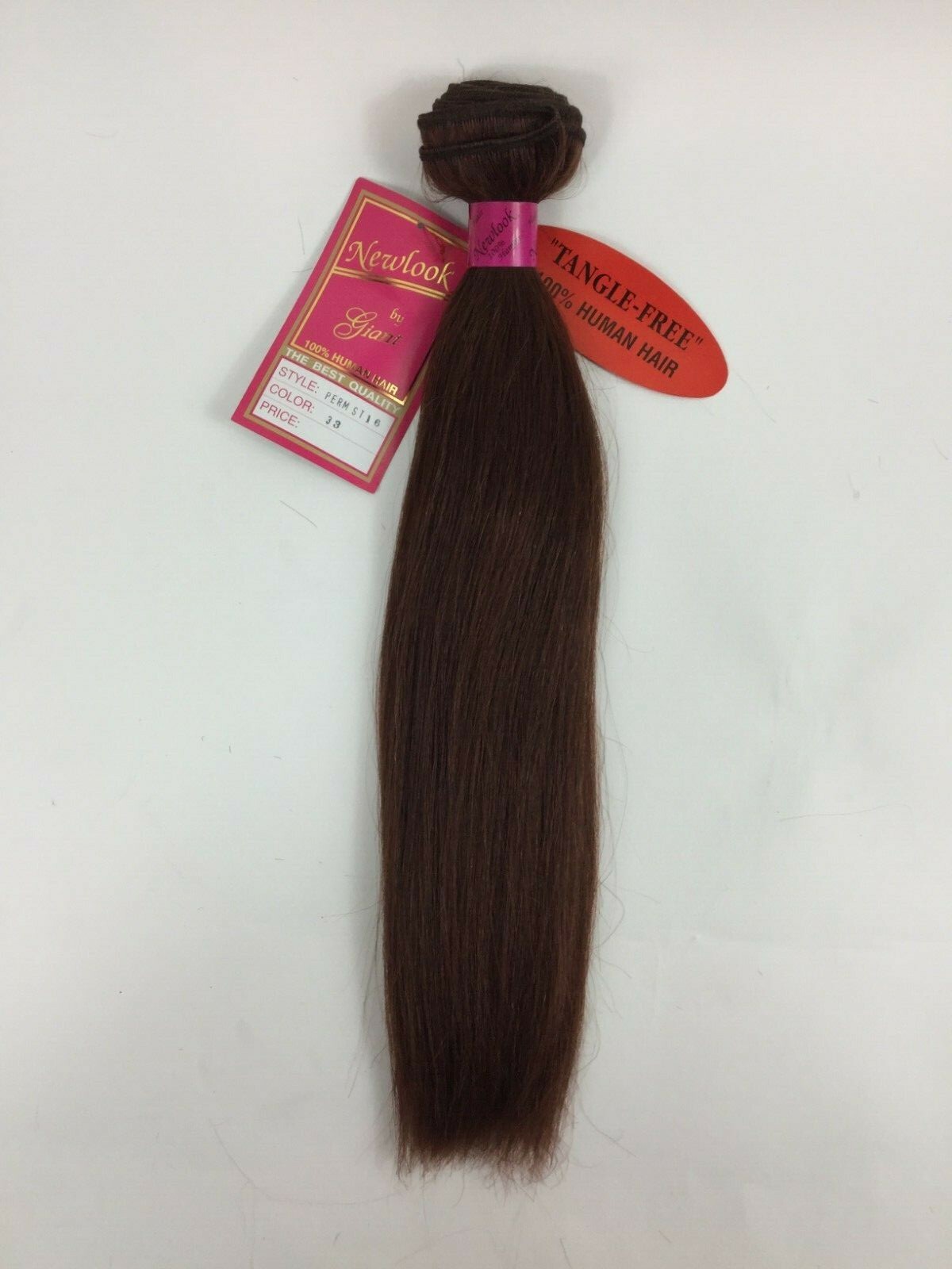 100% HUMAN HAIR Premium PERM 16″ Weaving Weft Color Soft & Tangle Free 4oz.