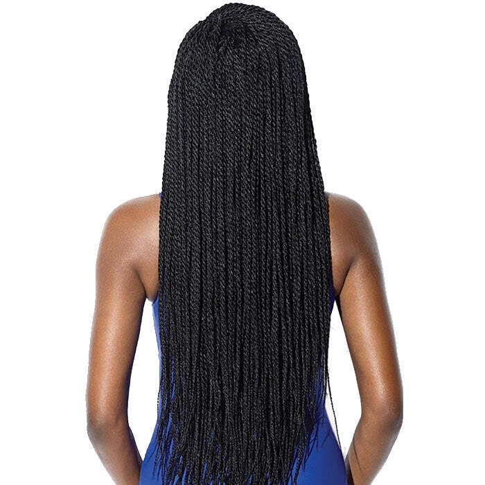 Sensationnel Cloud9 Ruwa Synthetic 4×4 Swiss Lace Front Wig – SENEGAL TWIST 32″