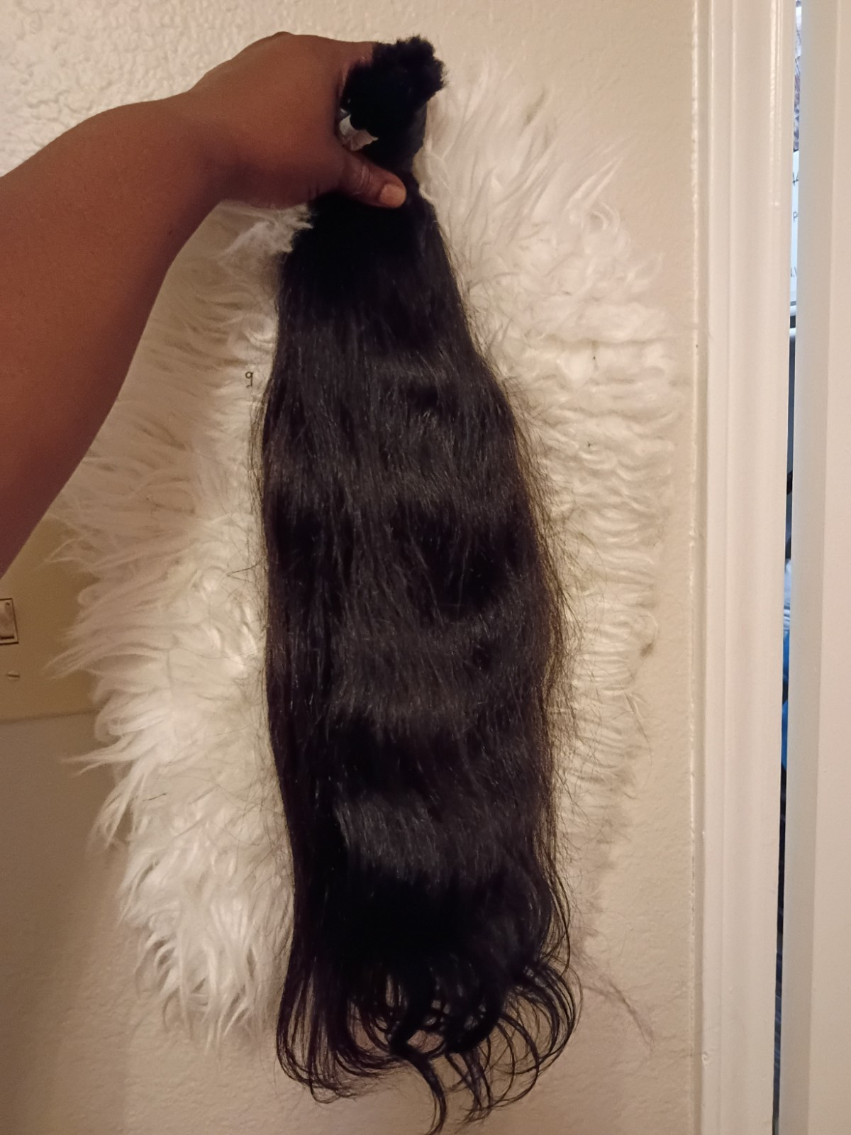 Black Human Hair Body Wave Weft Sew-In Hair Extension 21-30 in, Wavy