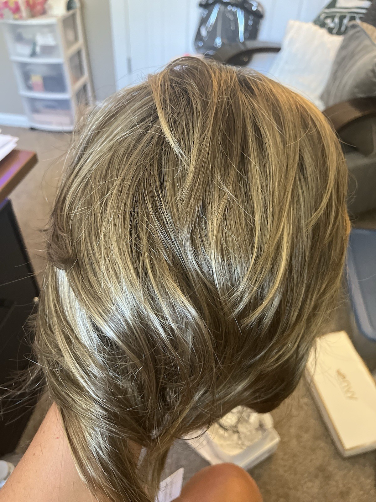 MIRANDA Wig by ENVY, **Honey Breeze** Medium With Bangs, Open Cap! New!