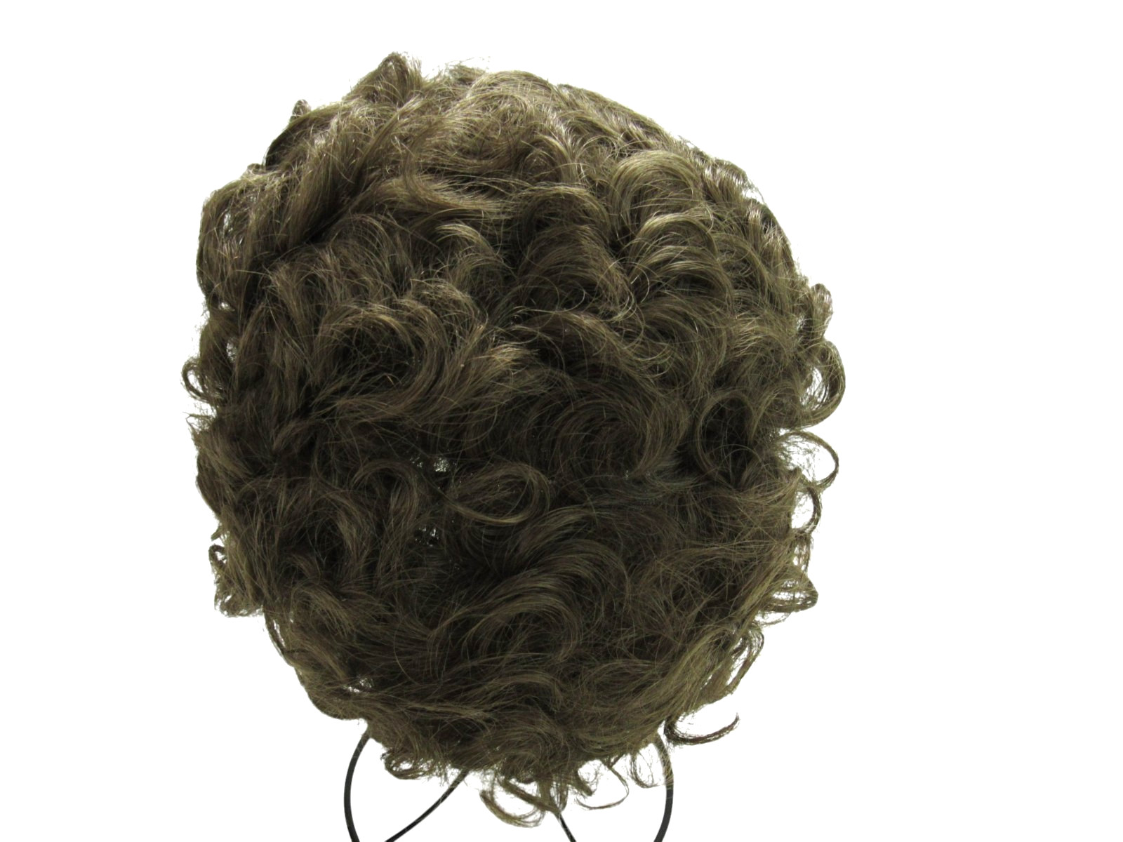 NIB PAULA YOUNG #1180 ASTORIA WIG Medium Ash Brown SHORT CURLS Synthetic Hair L