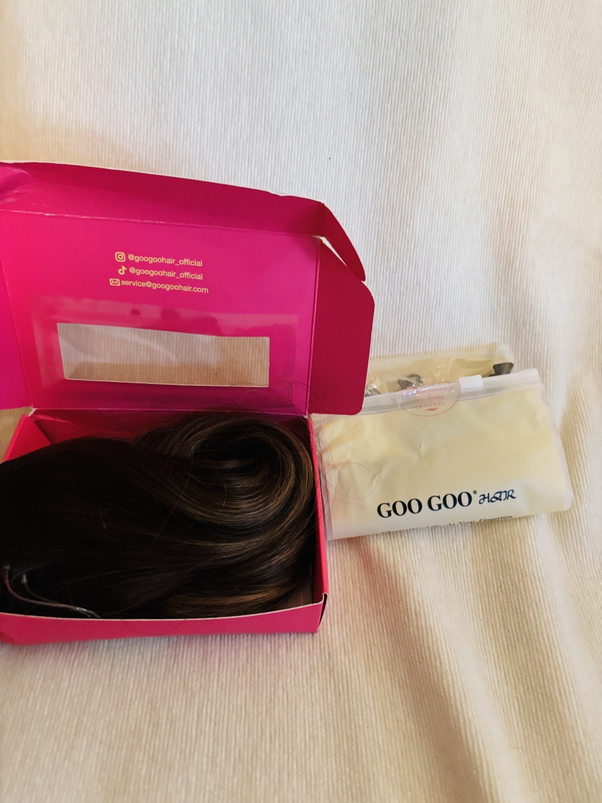 Caramel Blonde Balayage (4/27/4) Pro & Wire Hair Extension (70g-140g) × 1 Wire h