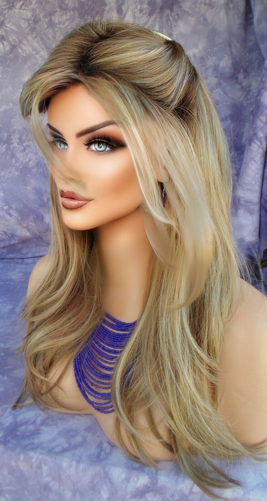 “ANGELICA” ROP NORIKO WIG ☆ COLOR MOCHACCINO-R LONG FLOWING WAVES SEXY CUTE 512