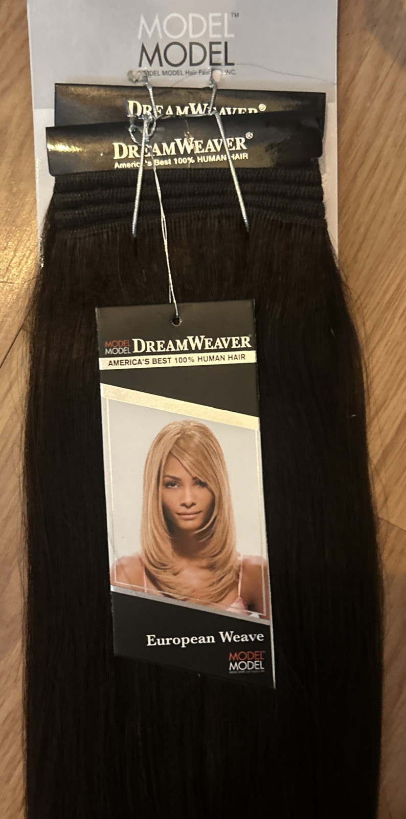 100% Human Hair Extensions. Dream Weaver. 18”inch. Color #2. 1 Pack For $50