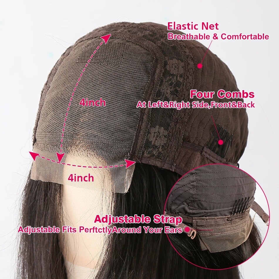 Human Hair Brazilian 100% Remy Human Hair Wigs Preplucked Wig