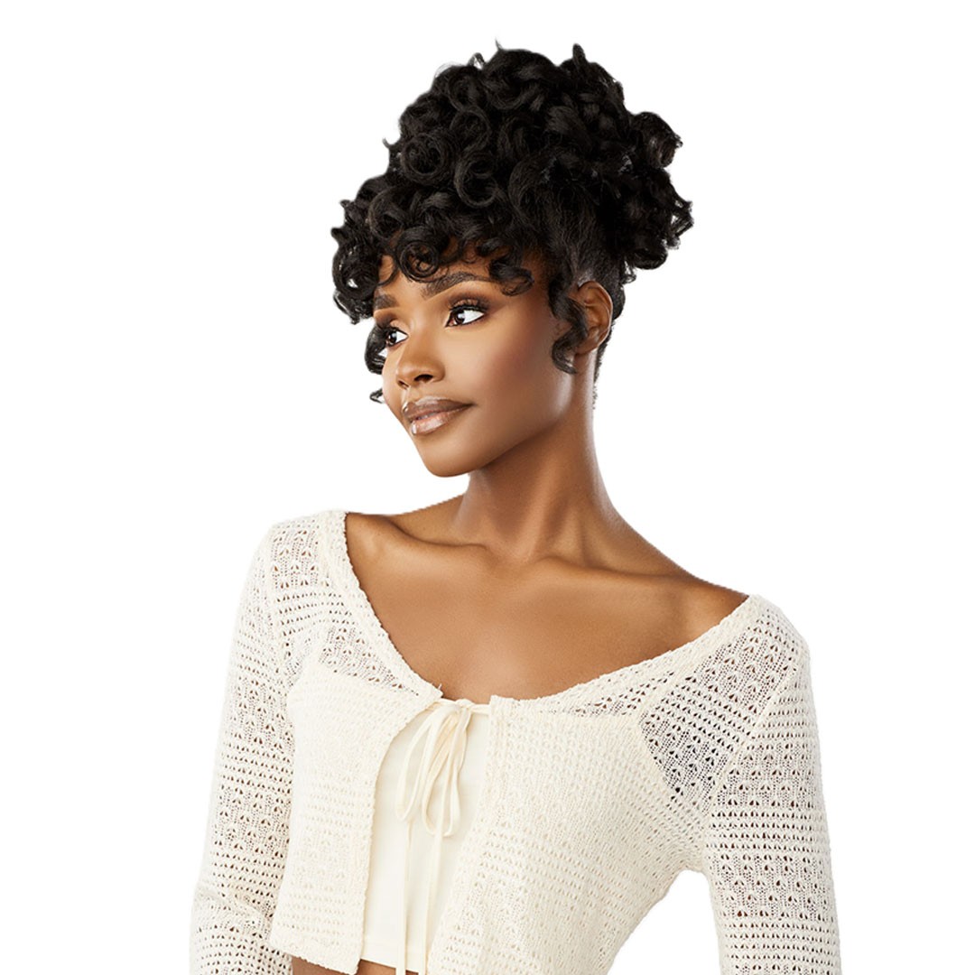 Sensationnel Synthetic Hair Wig Piece Hd Lace Parting Lulu Bun – Updo Unit 7