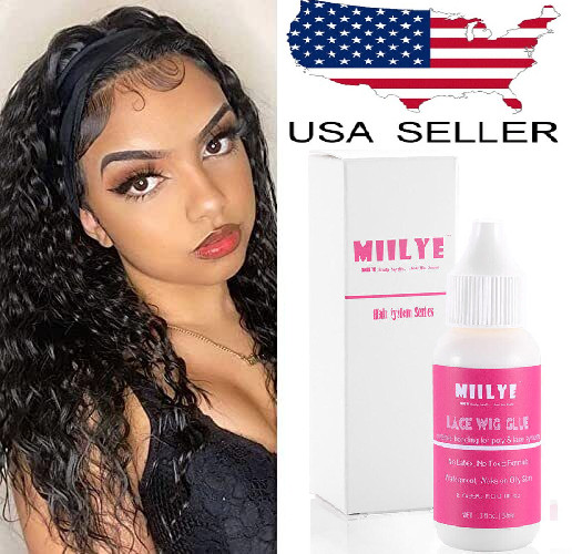 Wig Glue for Front Lace Wig Waterproof Lace Front Glue Bold Hold Waterproof L…