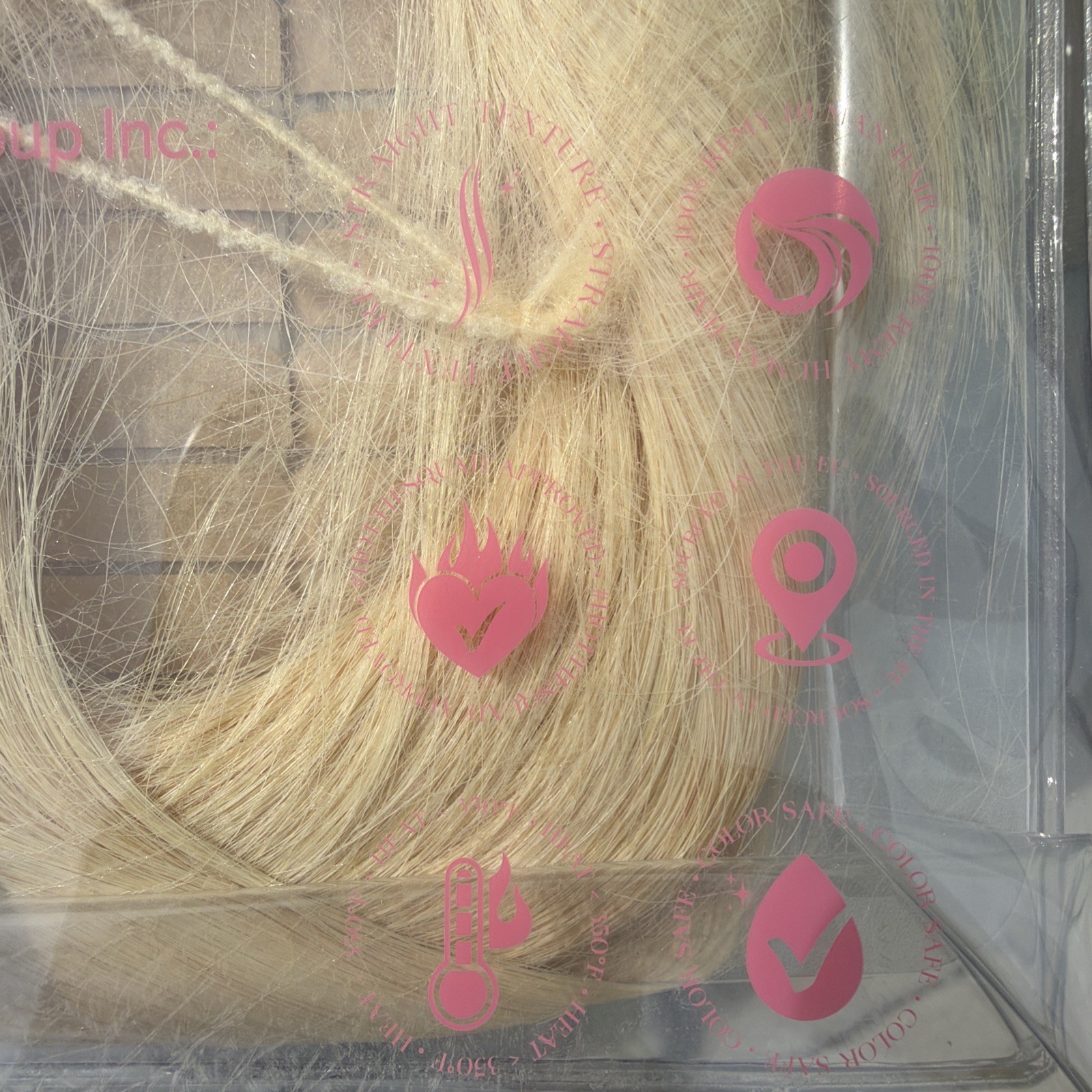 Hotheads Tape In Extensions LUSH Originals 26” 20 Pieces Topaz #60C Blonde NEW