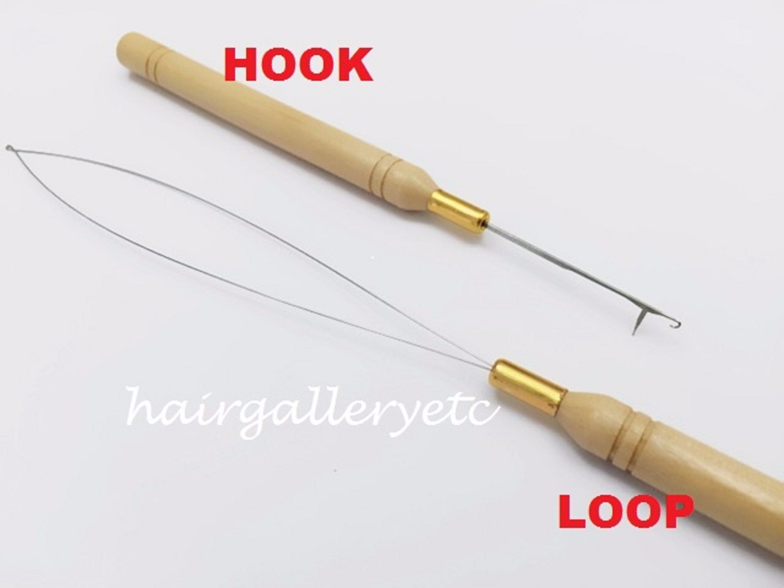 Micro Ring Beads Hair Extension Pliers Loop Hook Curved Nose Tool Kit for I tip