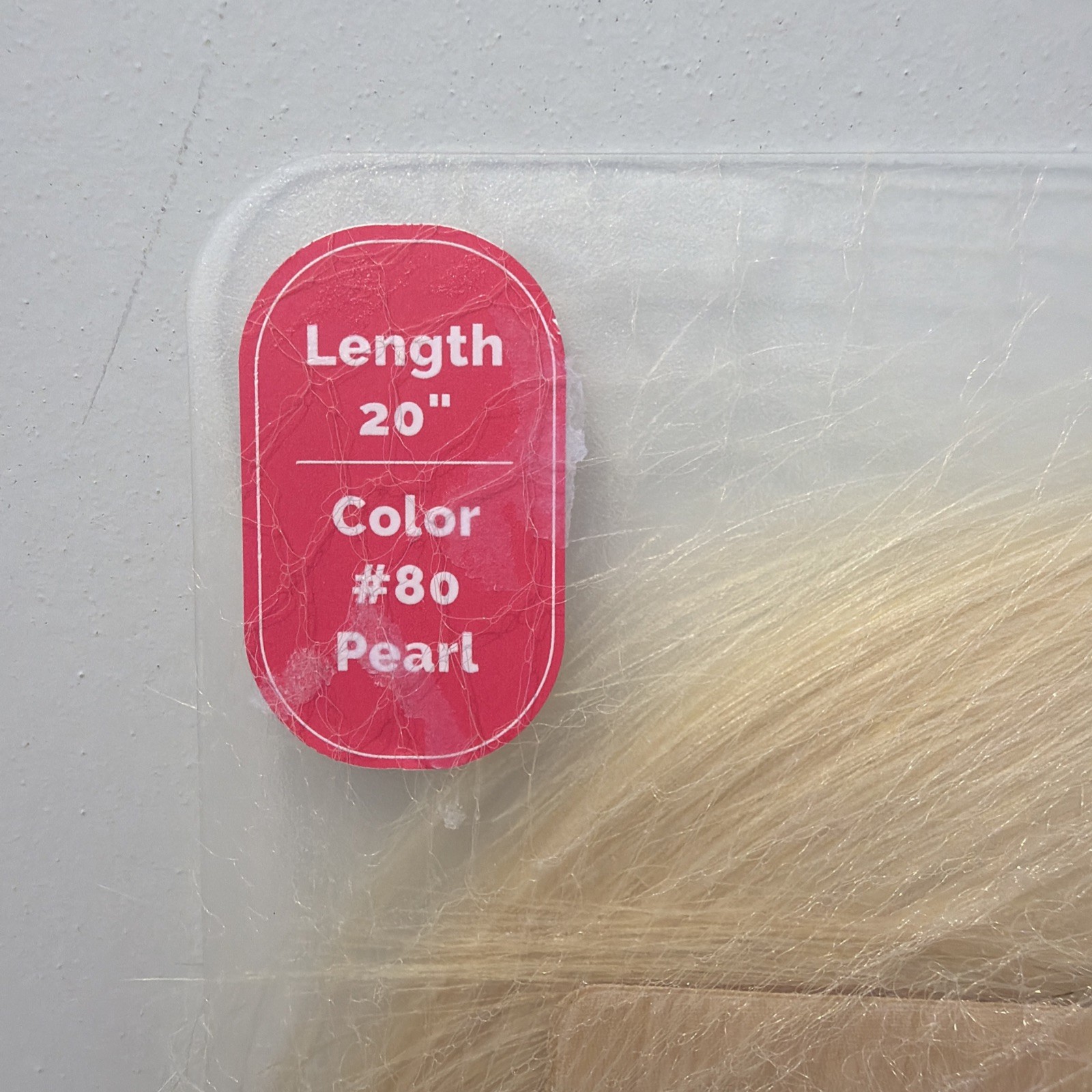 Hotheads Tape In Extensions LUSH Originals 20” 20 Pieces Pearl #80 Blonde NEW