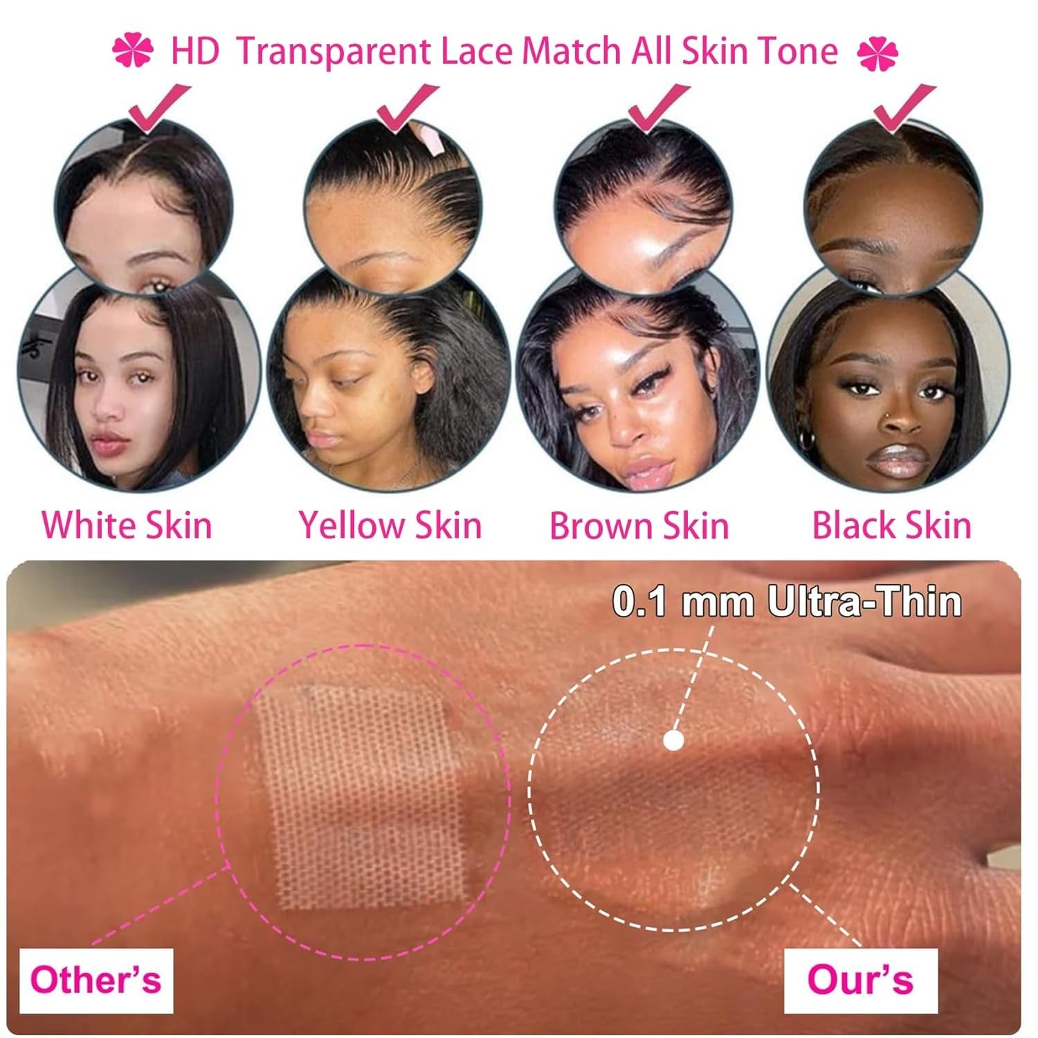Wear and Go Glueless Bob Wig Human Hair 4×4 Lace closure Short Straight Bob Wig