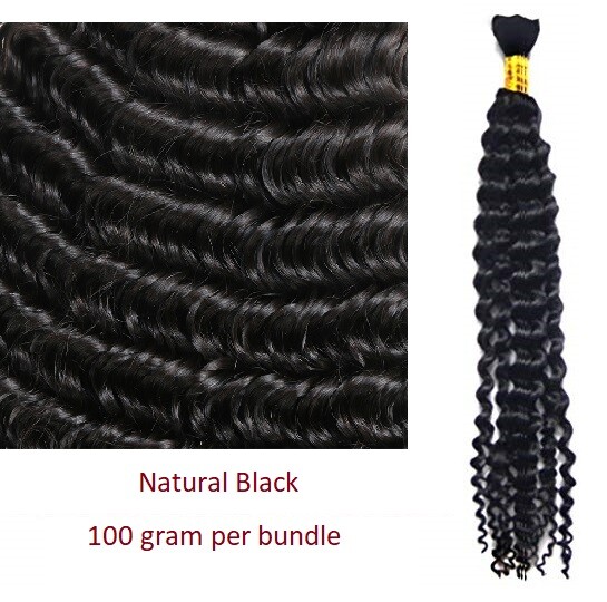 Bulk Mink Hair 22 Inch Best Quality Braids Human Hair In Body Wave 100g/PACK