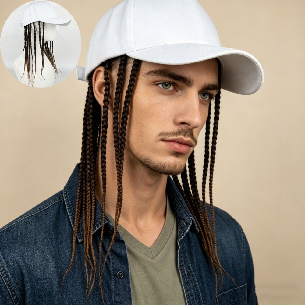 High Temp Wire For BRAIDED Hat for For WIGs – 35cm Length – Easy to Wear Style