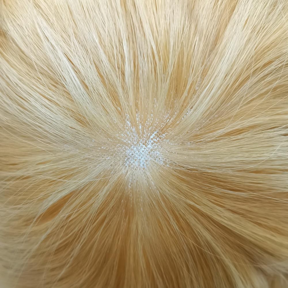 Toupee for Men Hair System Replacement Monofilament Mens Toupee Hairpiece