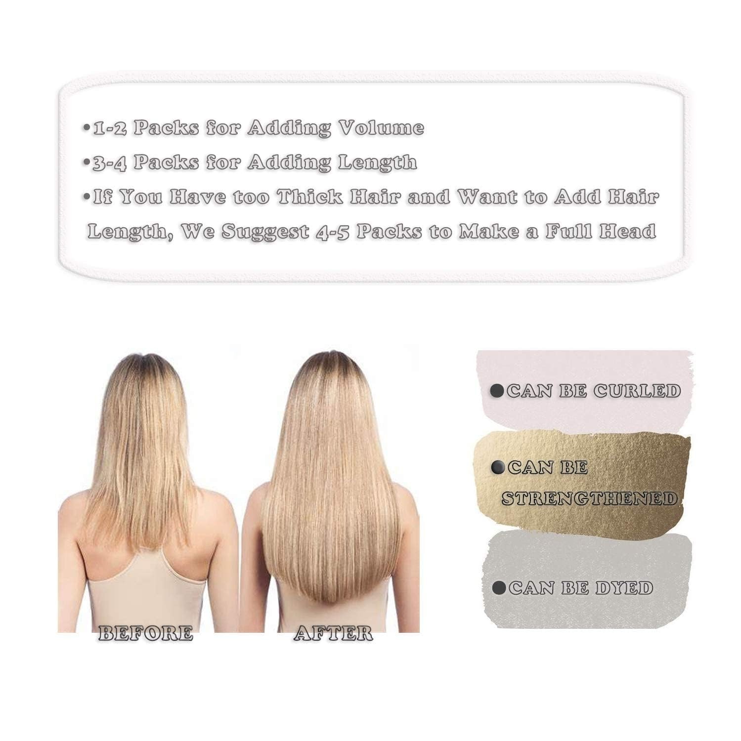 Anrosa Tape In Hair Extensions Human Hair Double Sided Blonde Remy Human Hair