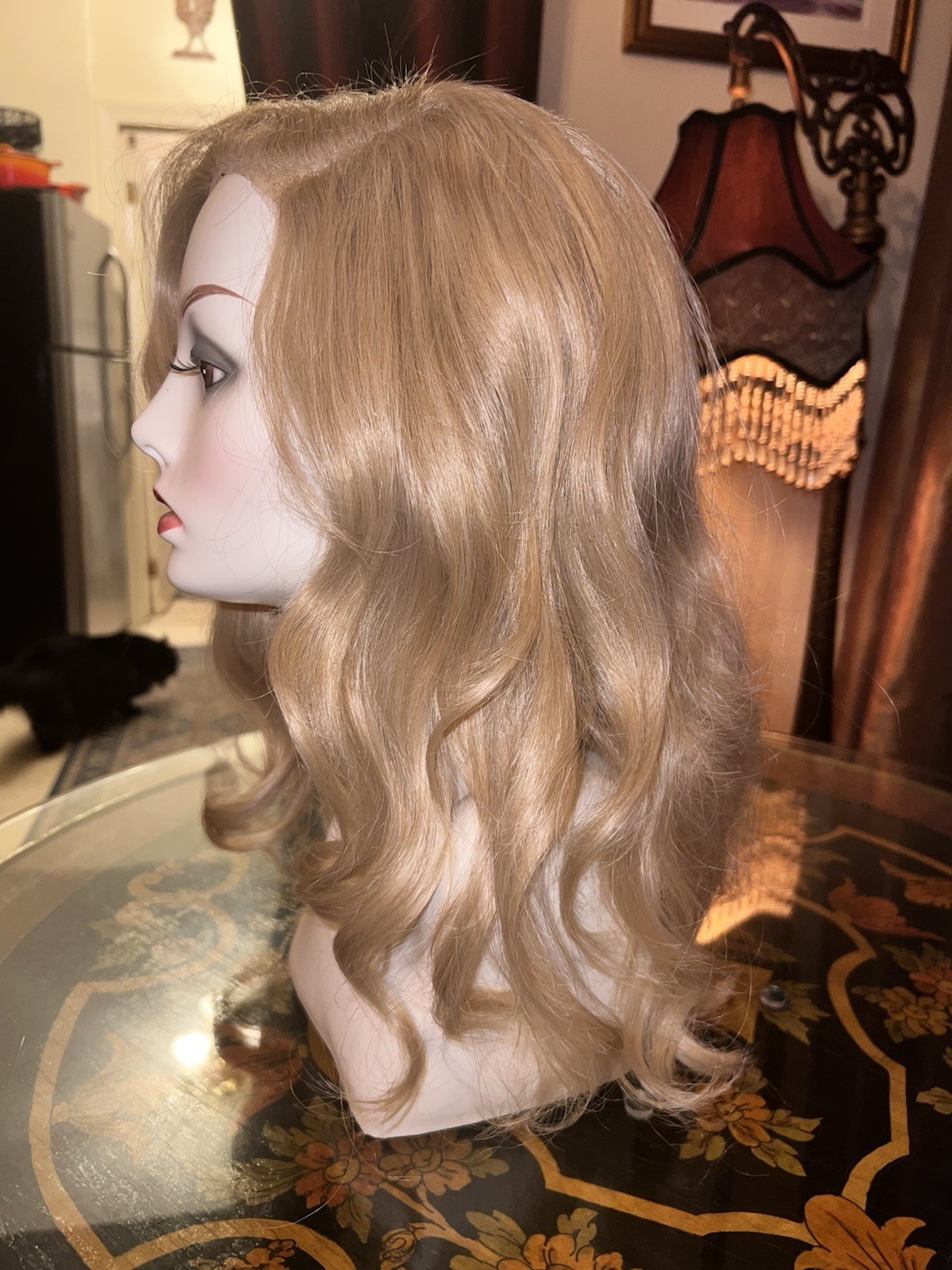 Gorgeous Honey Blonde Custom Lacefront Wig. New.