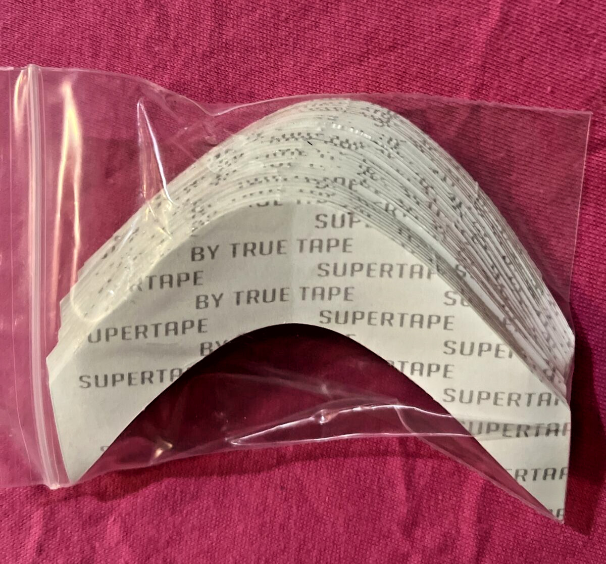 Supertape”AA” Contour Double Sided Tape 36 Pieces ~Lace Wigs,Toupee,Hairpiece.