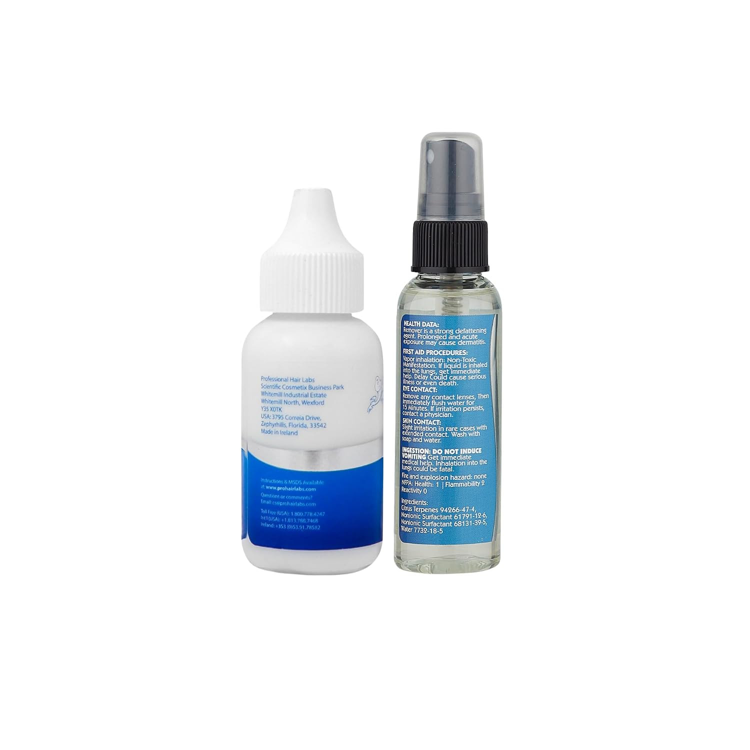 GHOSTBOND XL 1.3Oz & Ghostbuster 2Oz – Waterproof Wig Glue and Quick-Acting Adhe