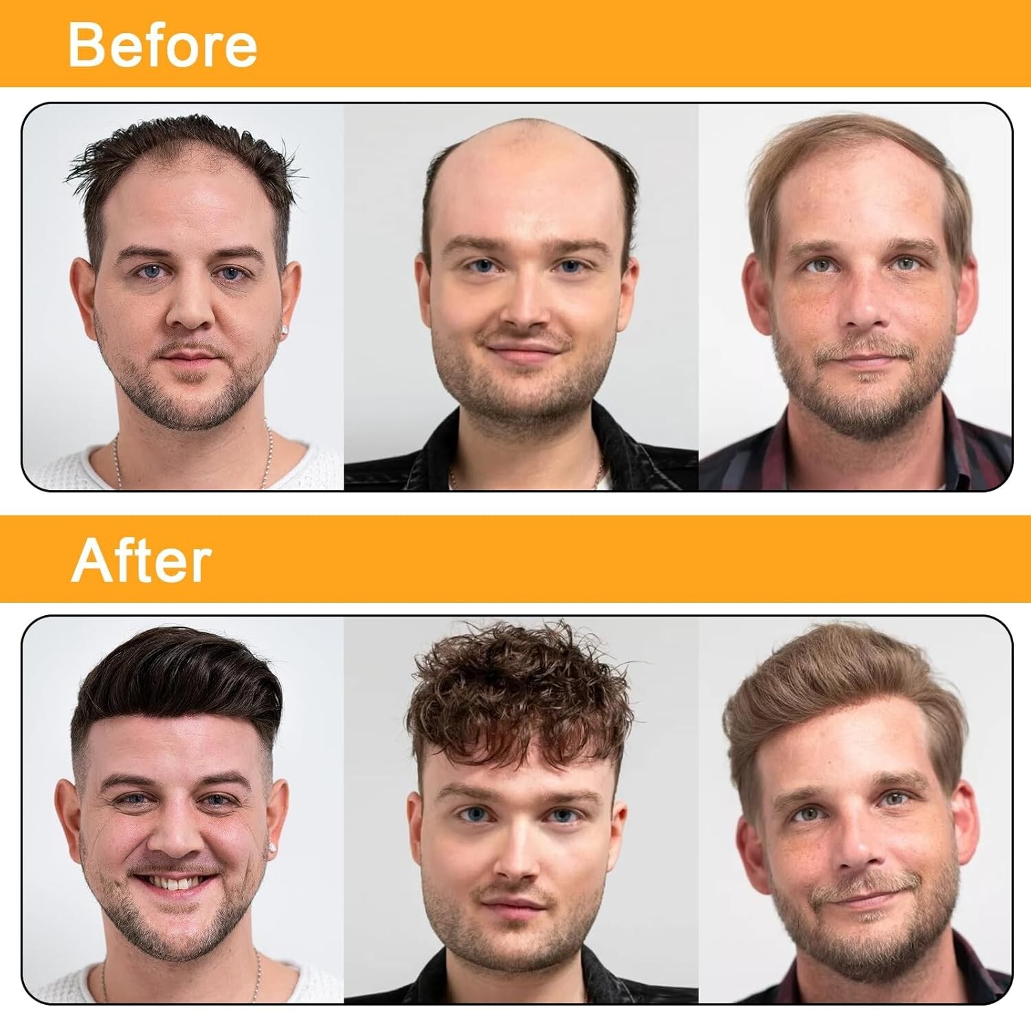 Skin-like HD Full Lace Toupee Hair for Men 8x10in #1B20 Natural Black + 20% Grey
