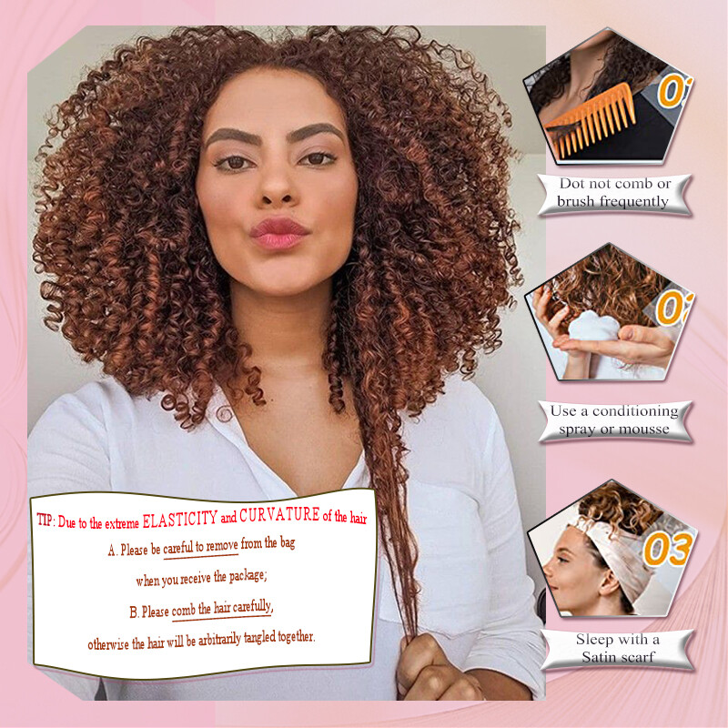 REAL As Human Natural Water Wave Crochet Braids Deep Curly Hair Extensions Soft